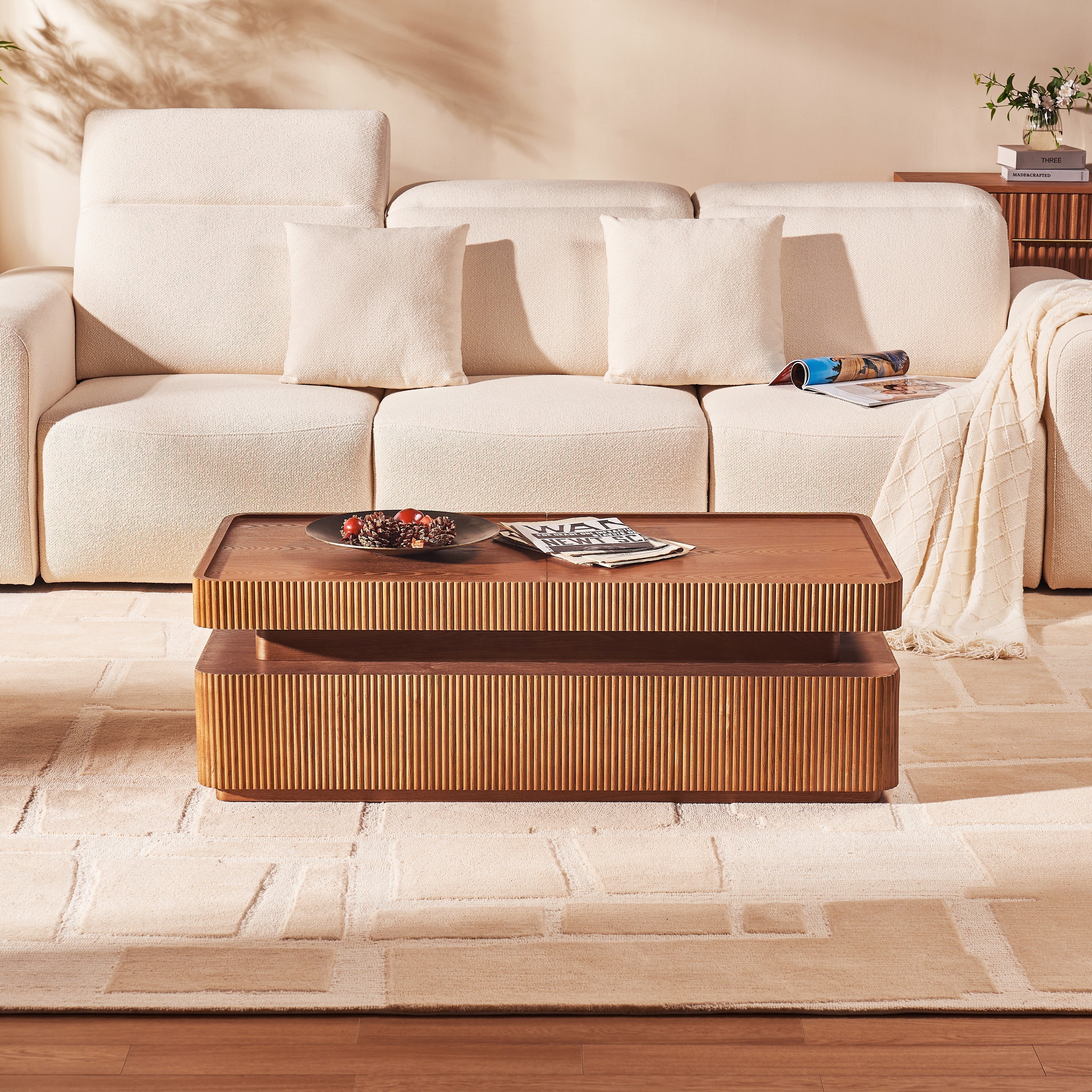 What Color Coffee Table Goes With a White Sectional Couch? The Complete 2026 Style Guide