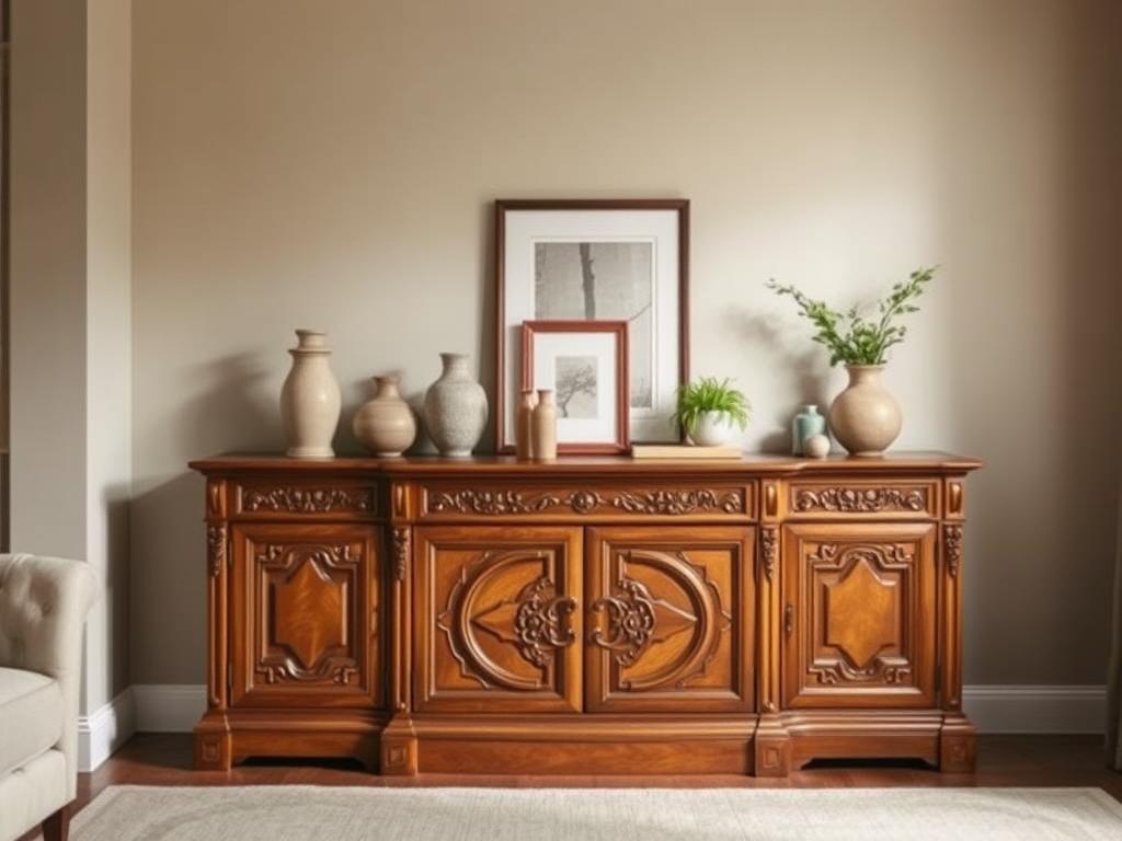 how to style a sideboard