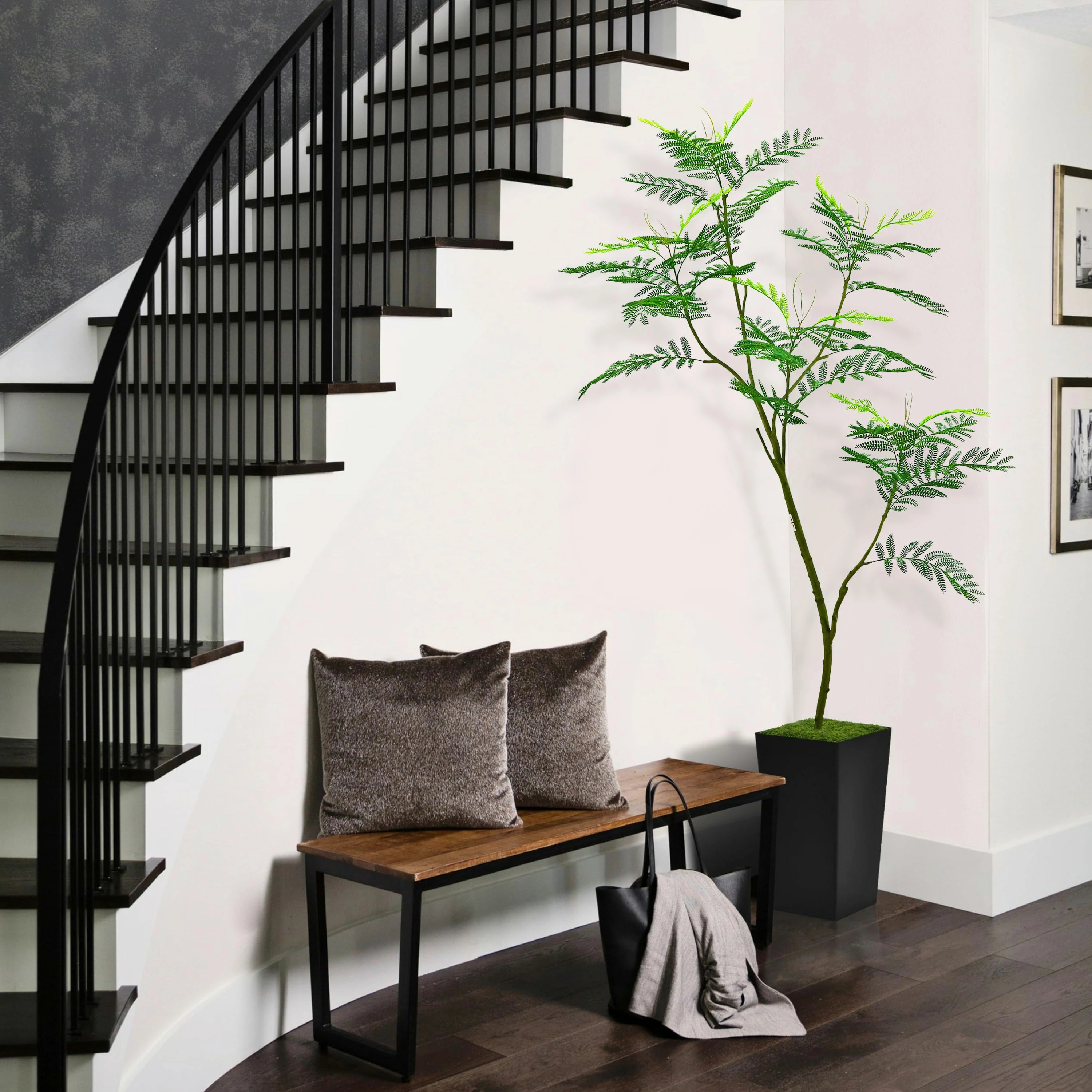 Faux Jacaranda Tree 180cm H