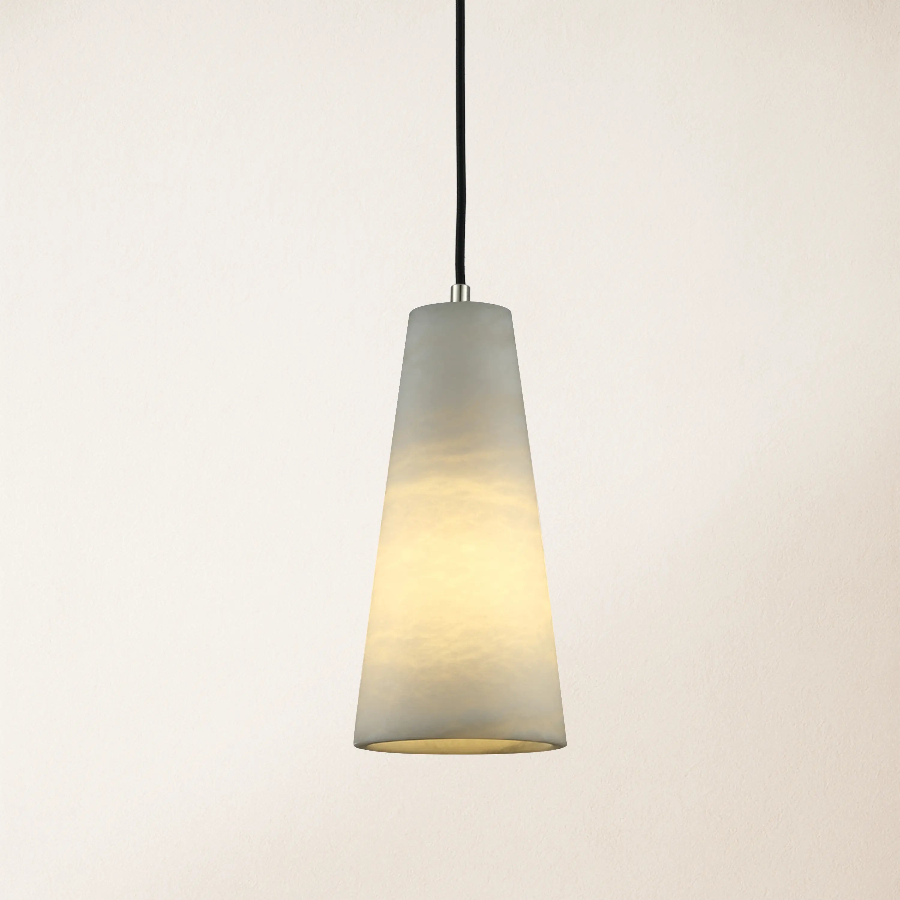 Capus Conical Alabaster Pendant 12.7cm