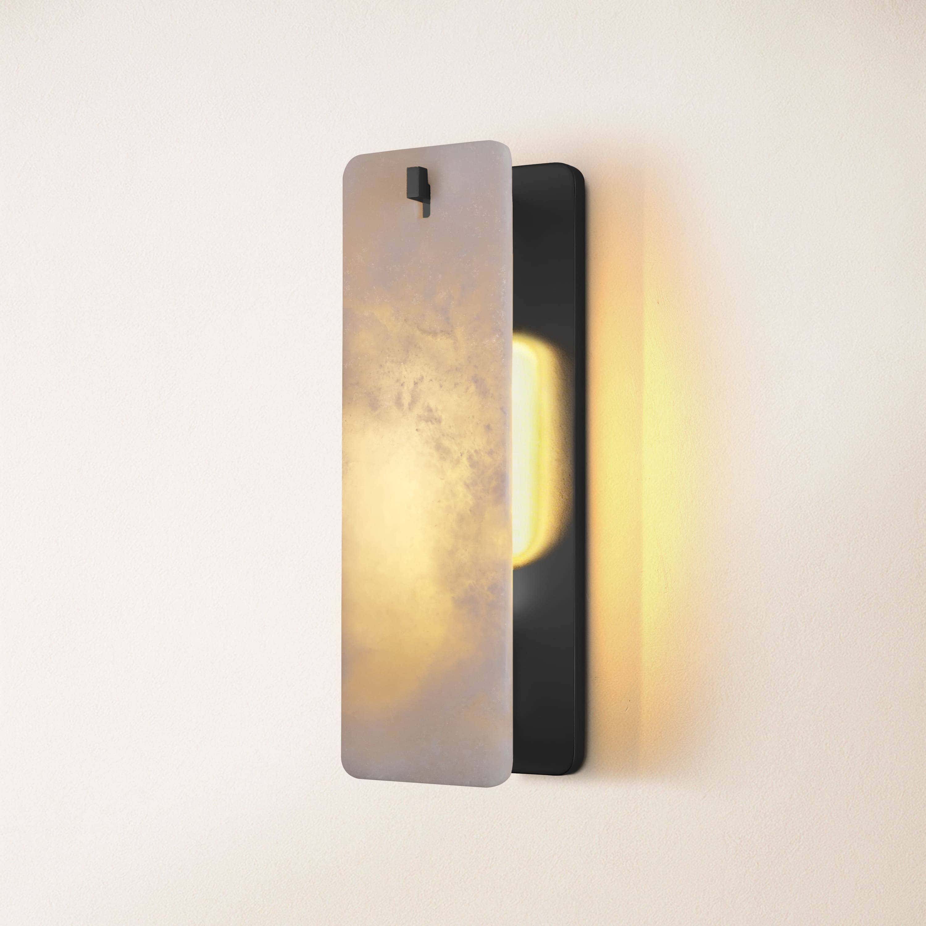 Lunara Alabaster Wall Sconce 32 cmH