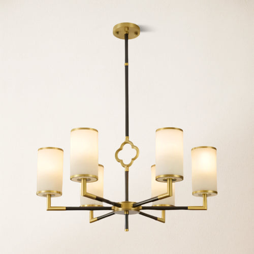 Moral Multi-layer Branda Alabaster Round chandelier 69cm D