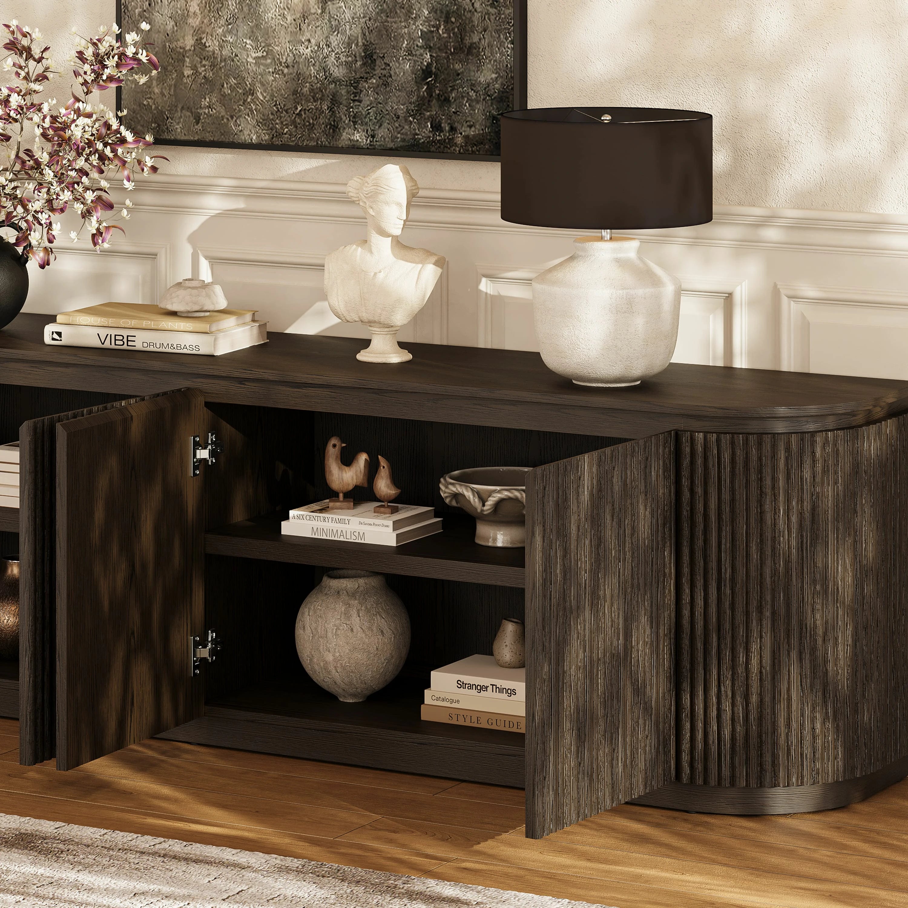 Riverton Media Console 84"W