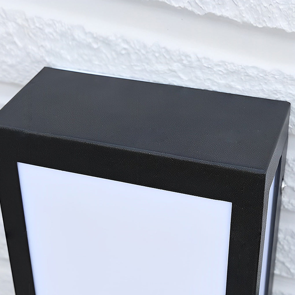 Solaris Rectangular Waterproof Outdoor Wall Light