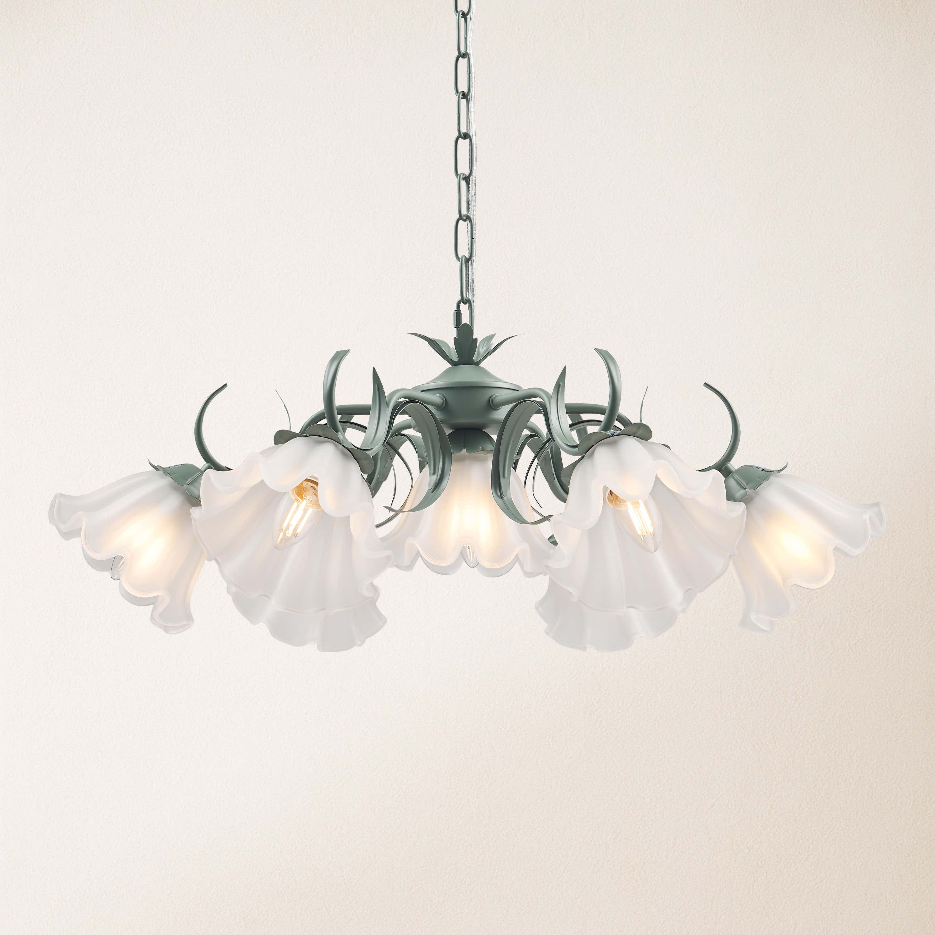 GlowMuse Crystal Round Chandelier 68cm D