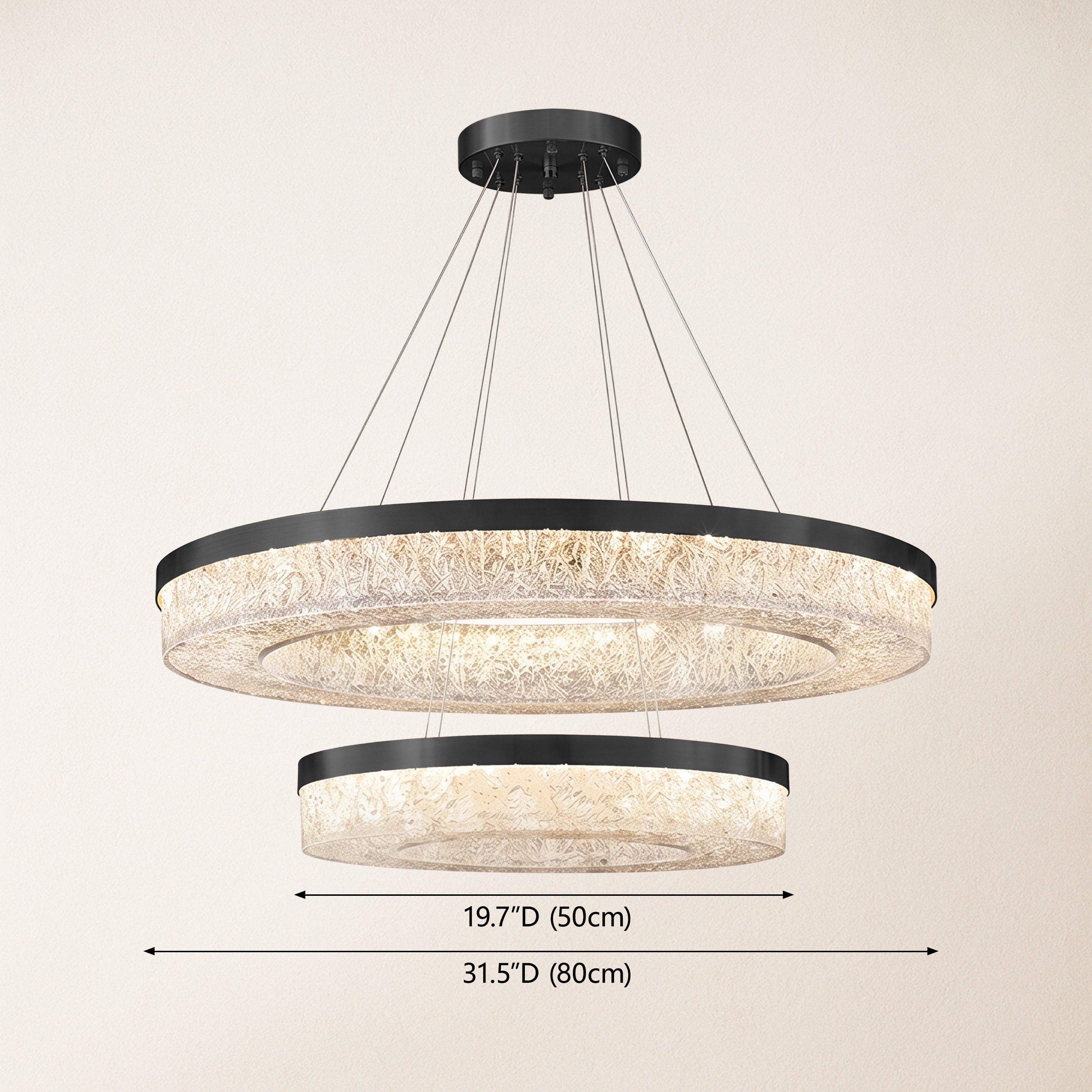 Planituri Crystal Round Chandelier