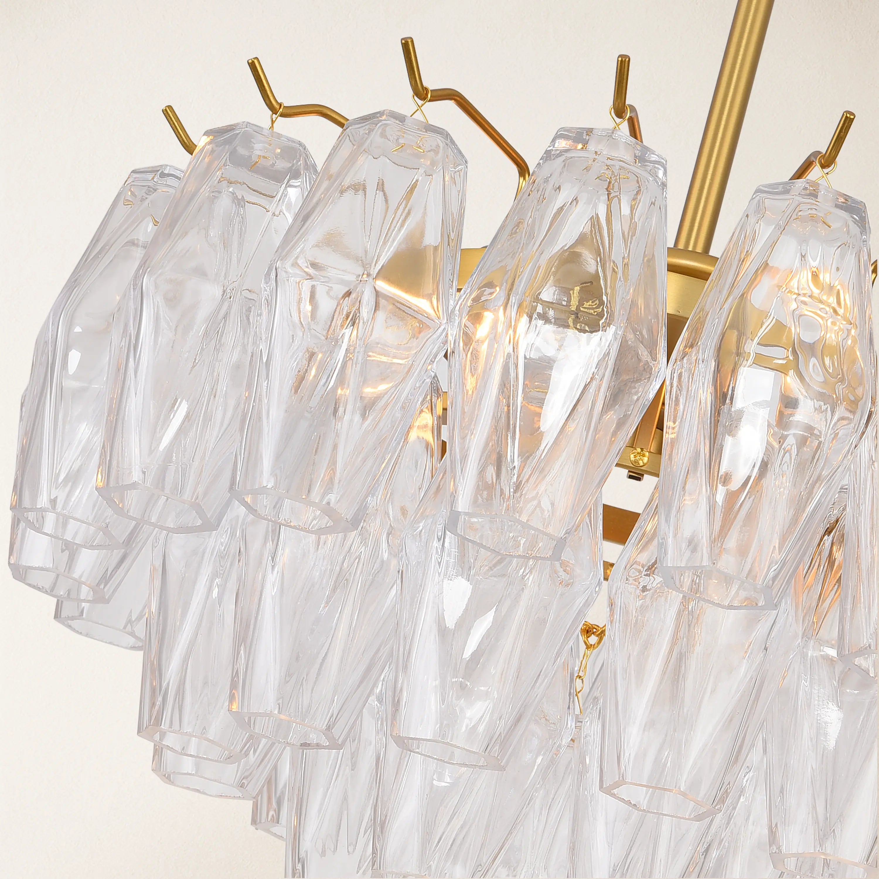 Celestial Drop Glass Crystal Glass Chandelier 43cm D