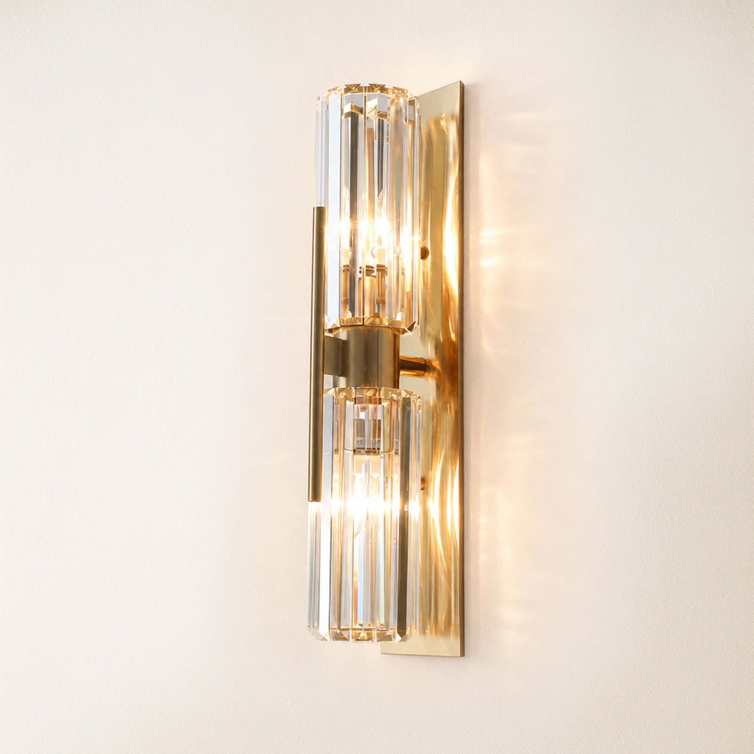 Kaelith Crystal Linear Wall Sconce