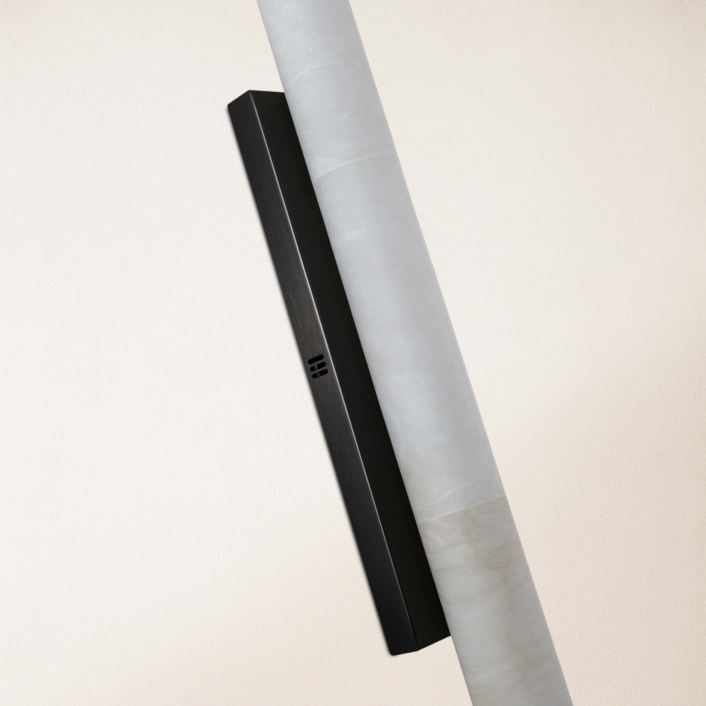 Sylvia Palladian Alabaster Wall Sconce 91cm H