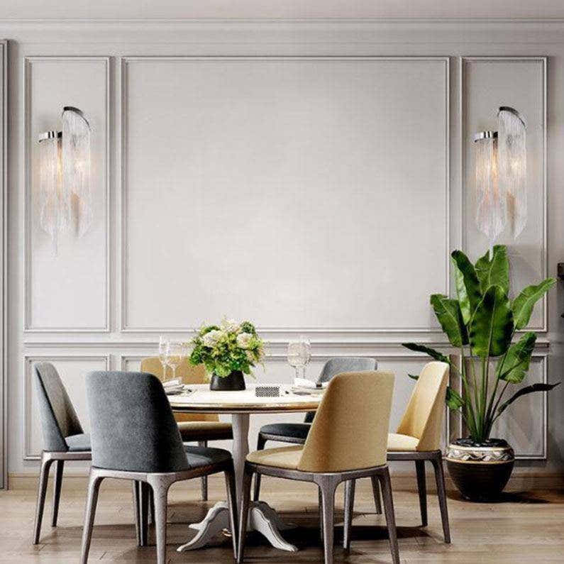 Teresa Cadena Chain Tassel Wall Sconce