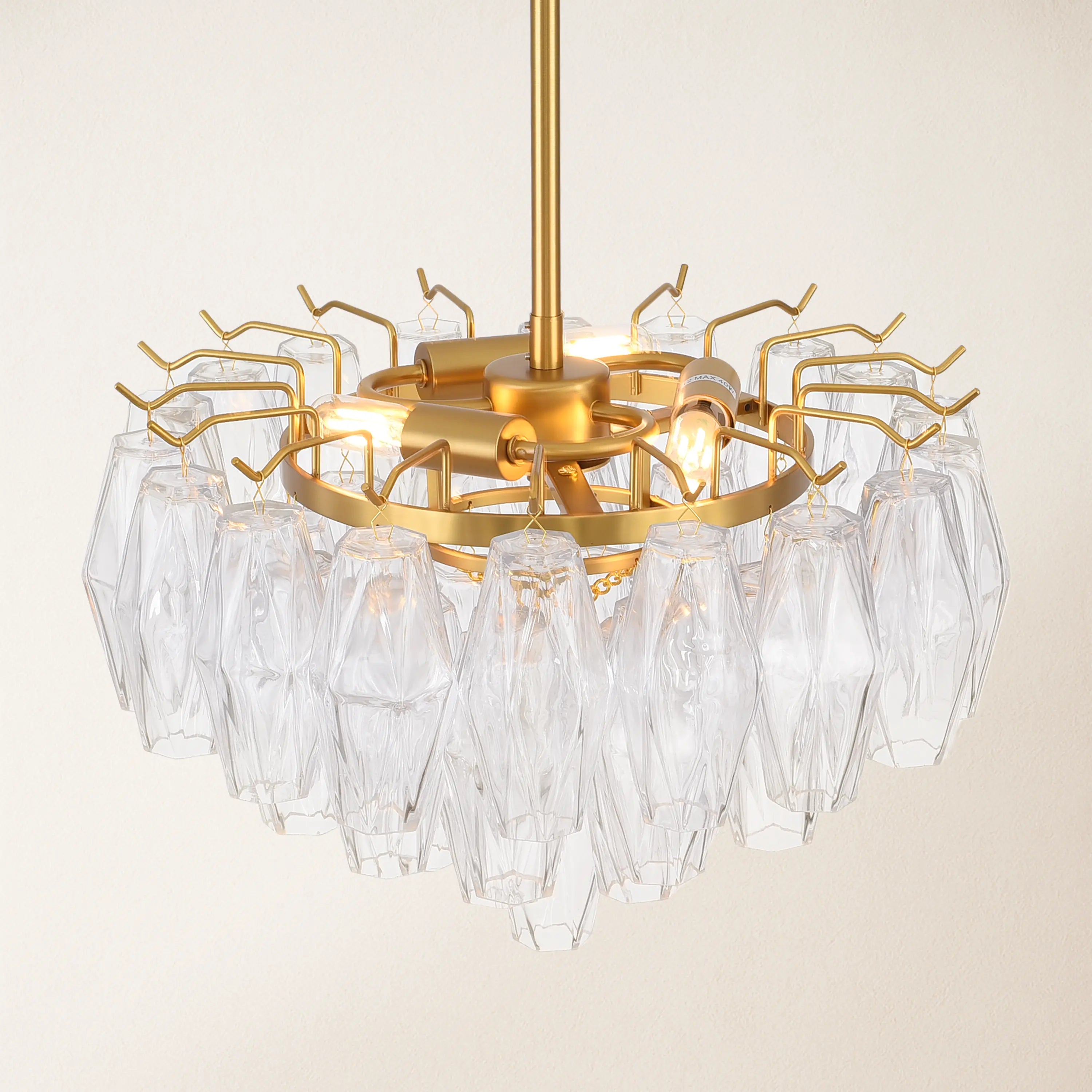 Celestial Drop Glass Crystal Glass Chandelier 43cm D