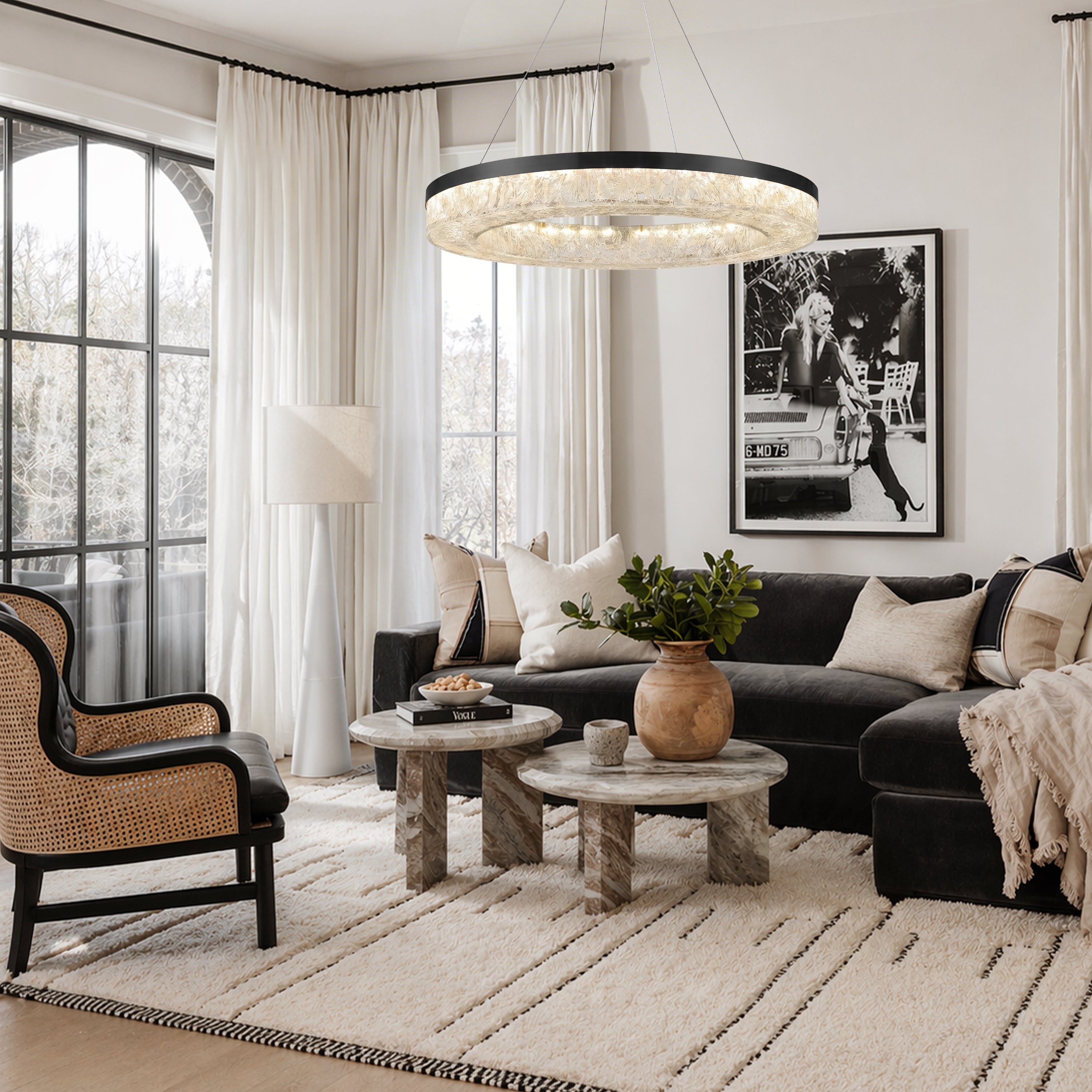 Planituri Crystal Round Chandelier