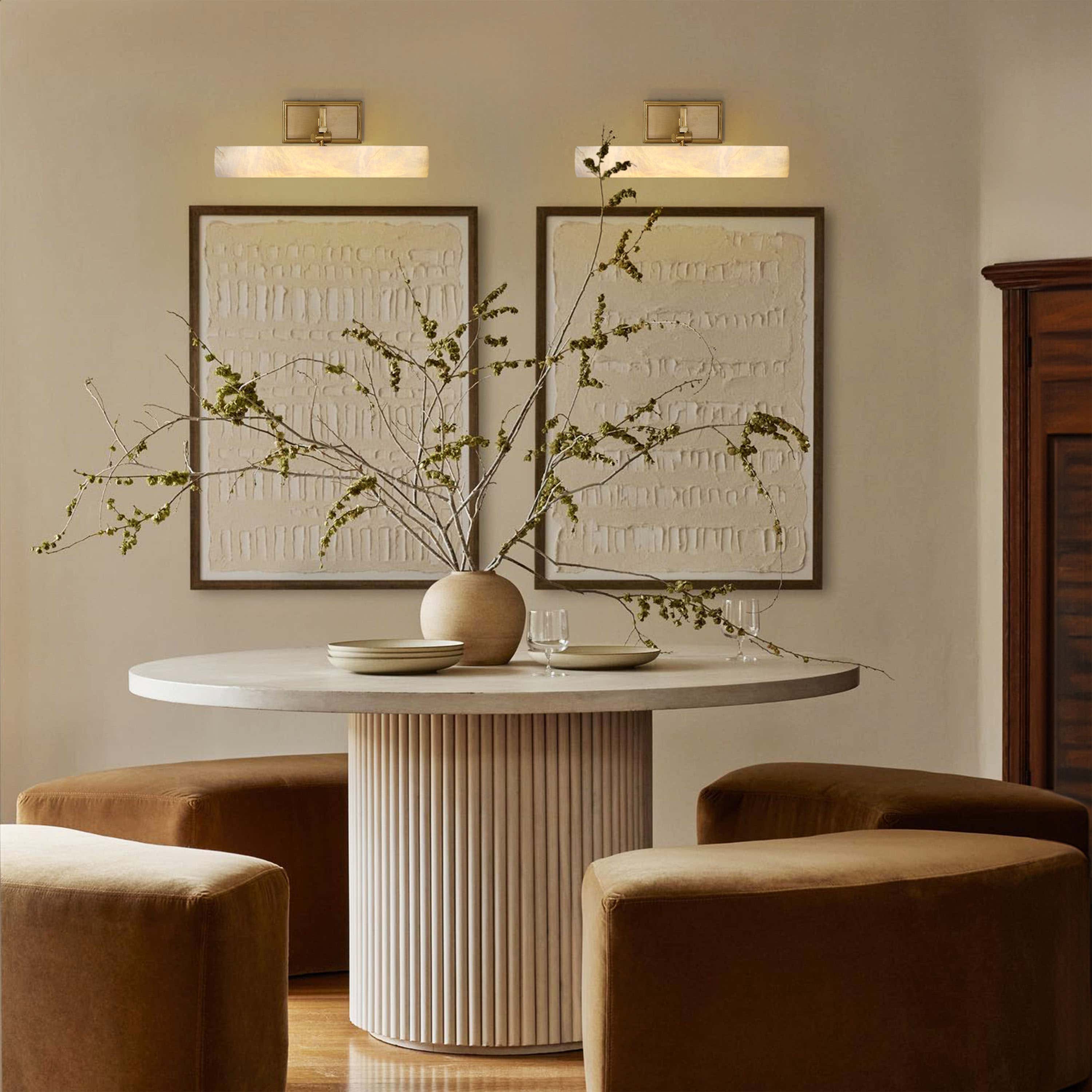 Nimbus Alabaster Picture Light 30cm