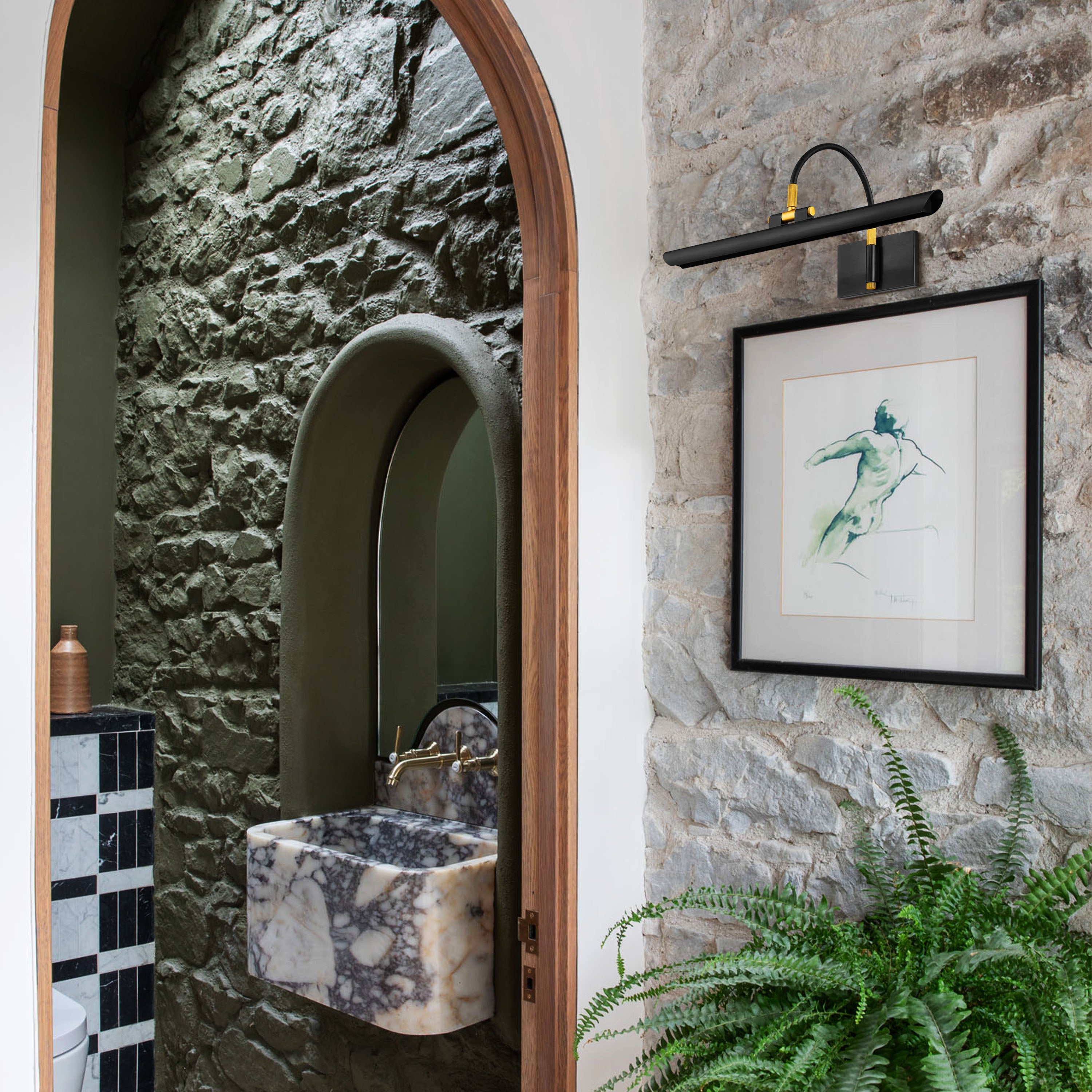 Aiden Small LED Picture Light 46cm W