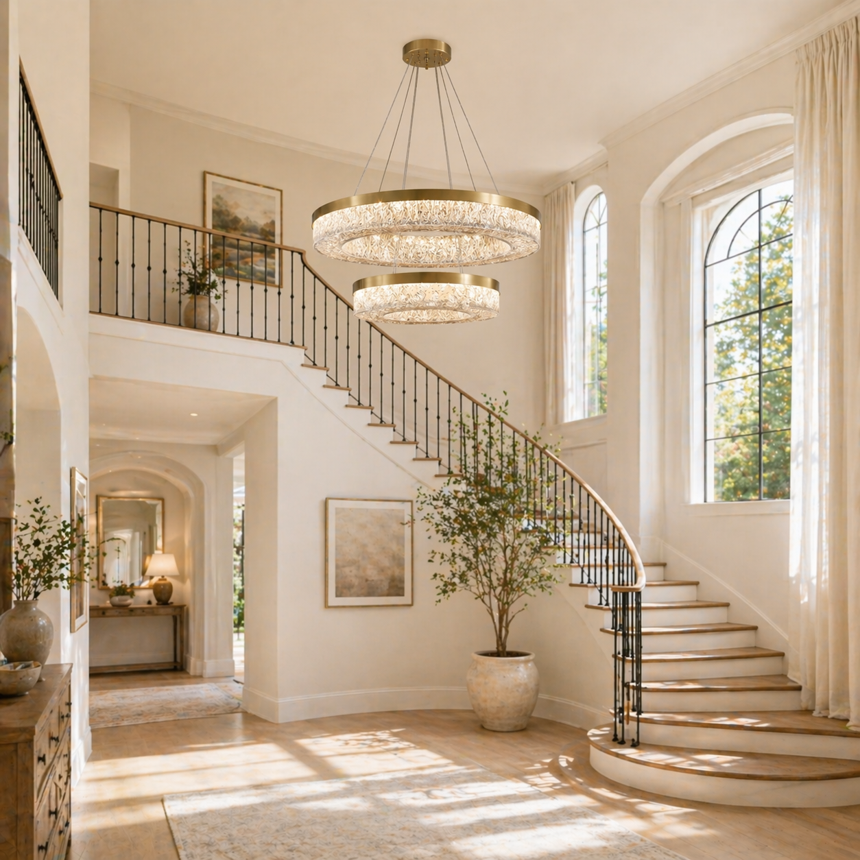 Planituri Crystal Round Chandelier