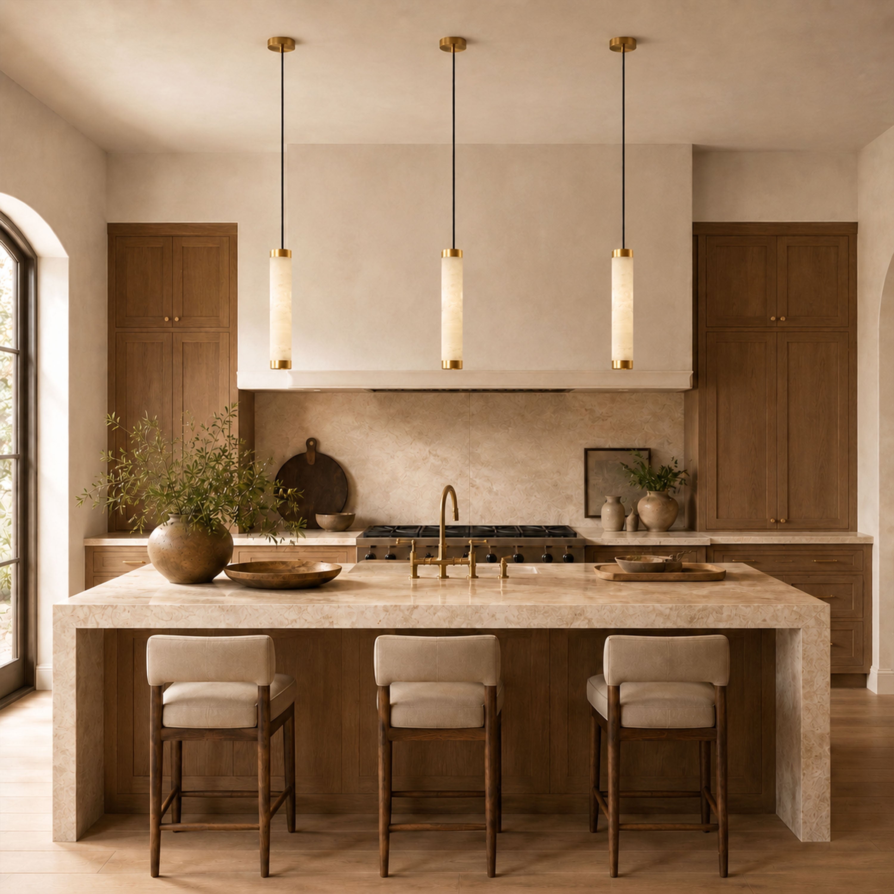 Velora Alabaster Chandelier