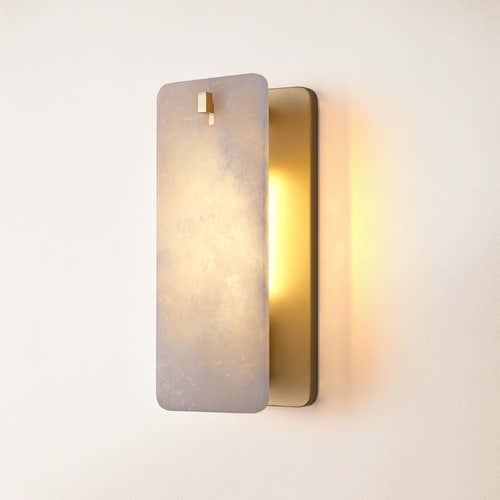 Lunara Alabaster Wall Sconce 32 cmH