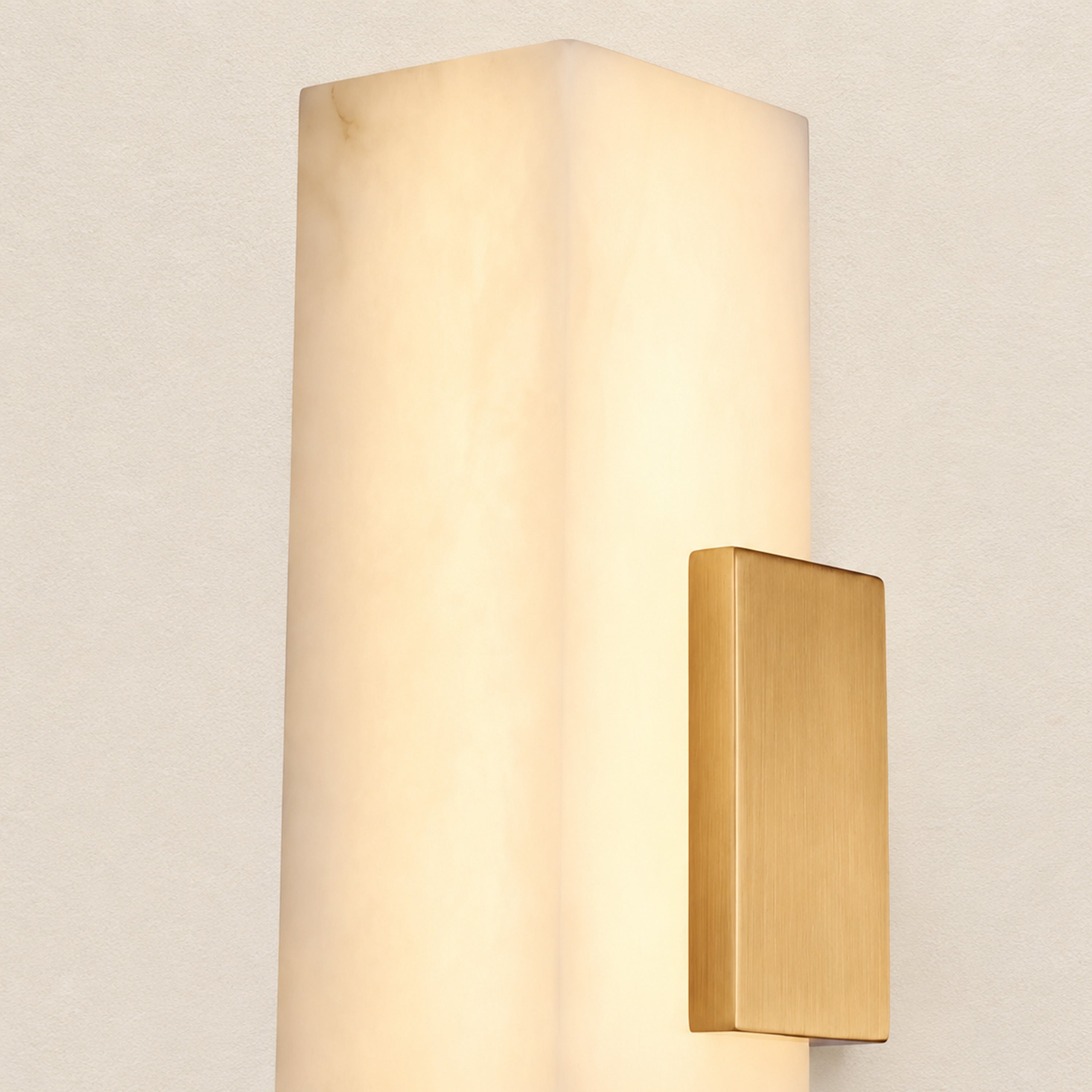 Caelia Alabaster Linear Wall Sconce