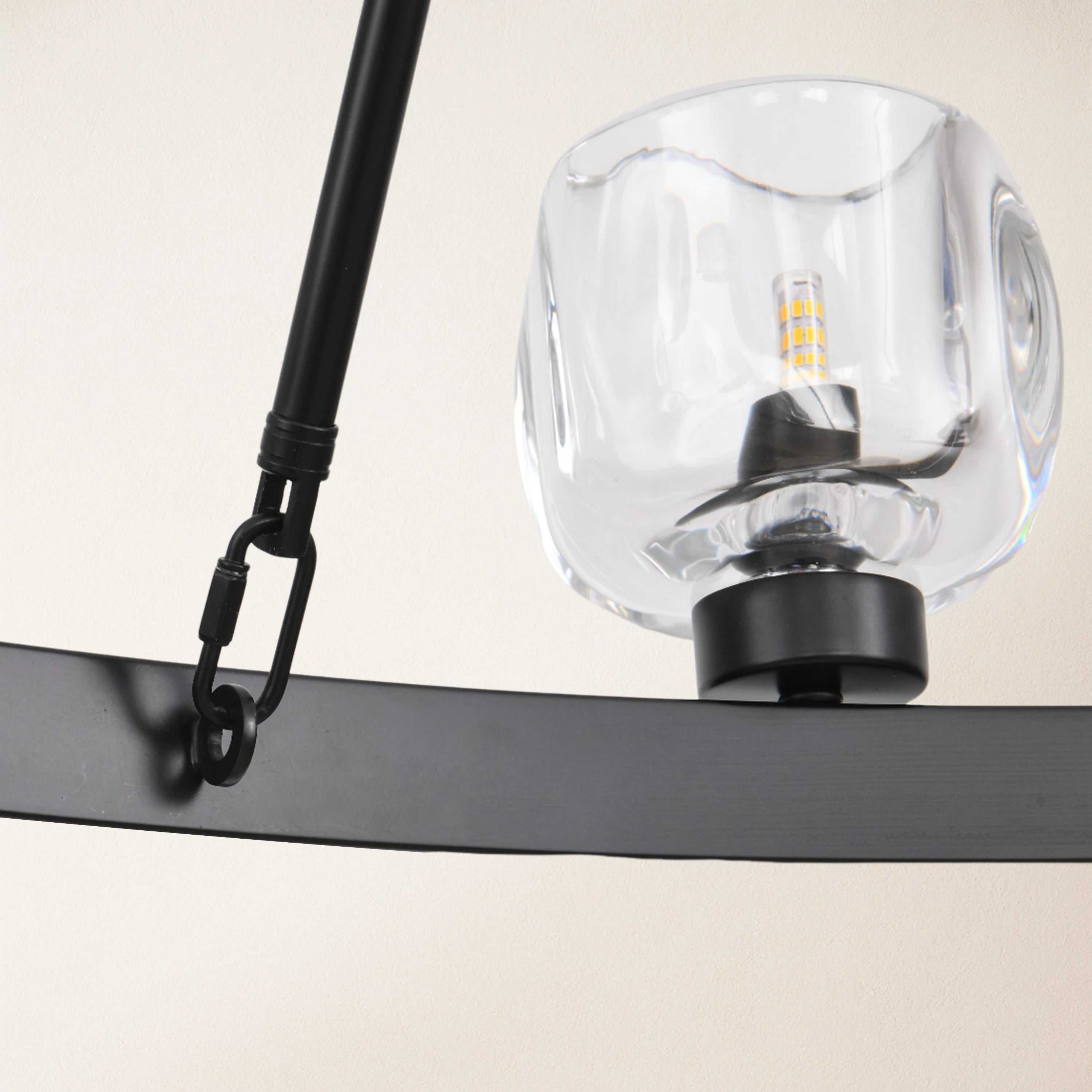 Vellum Round Chandelier 48"D