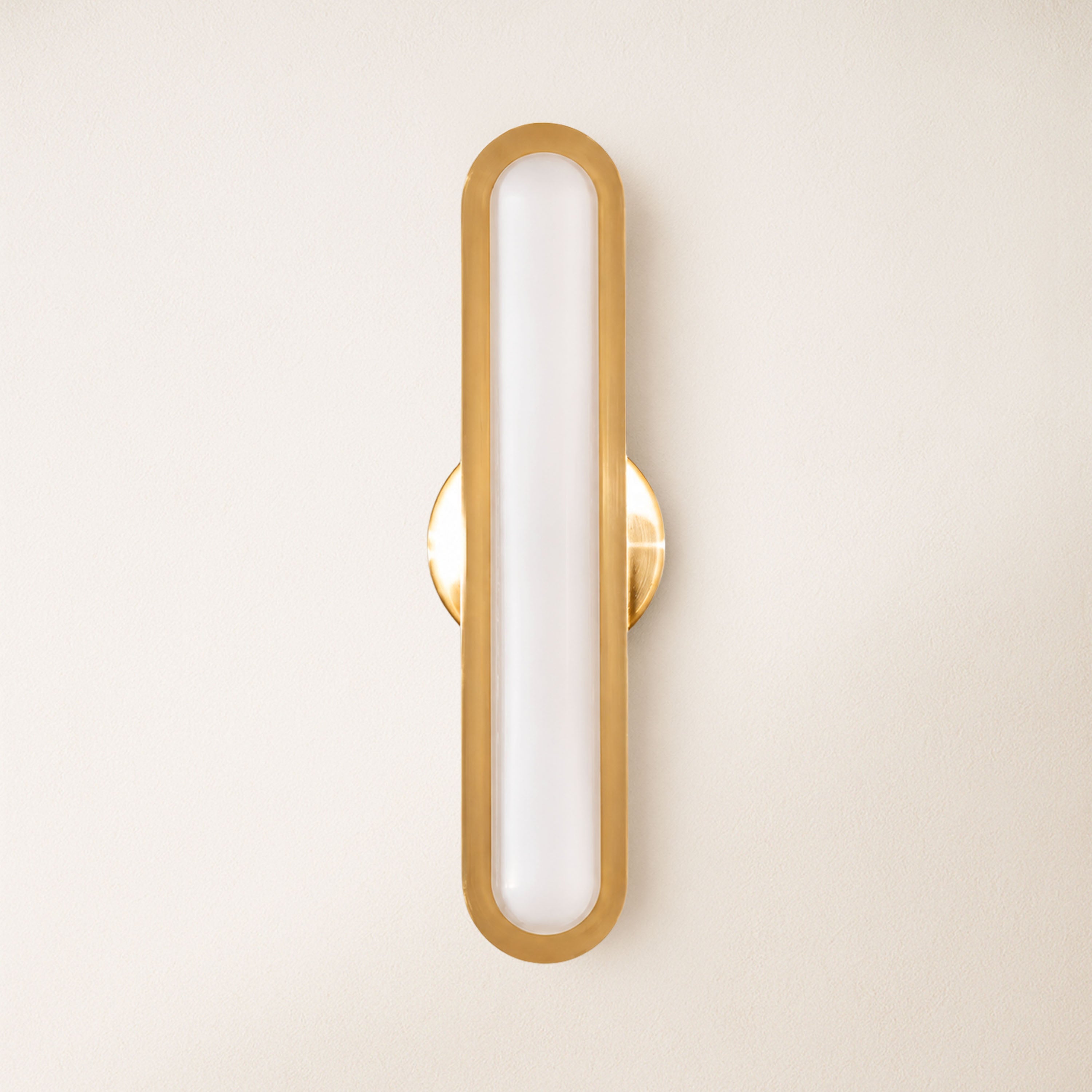Ovida Glass Oval Wall Sconce
