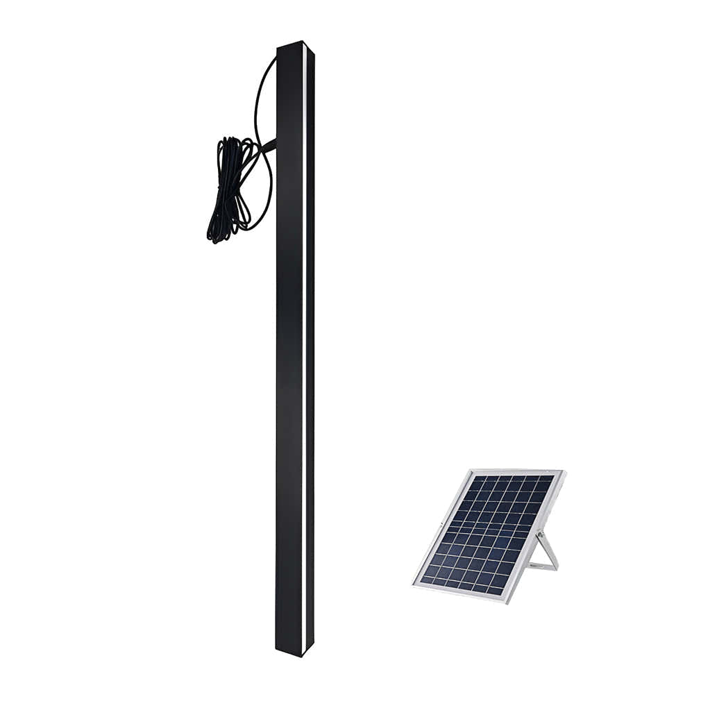Ethereon Linear LED Solar Outdoor Wall Light