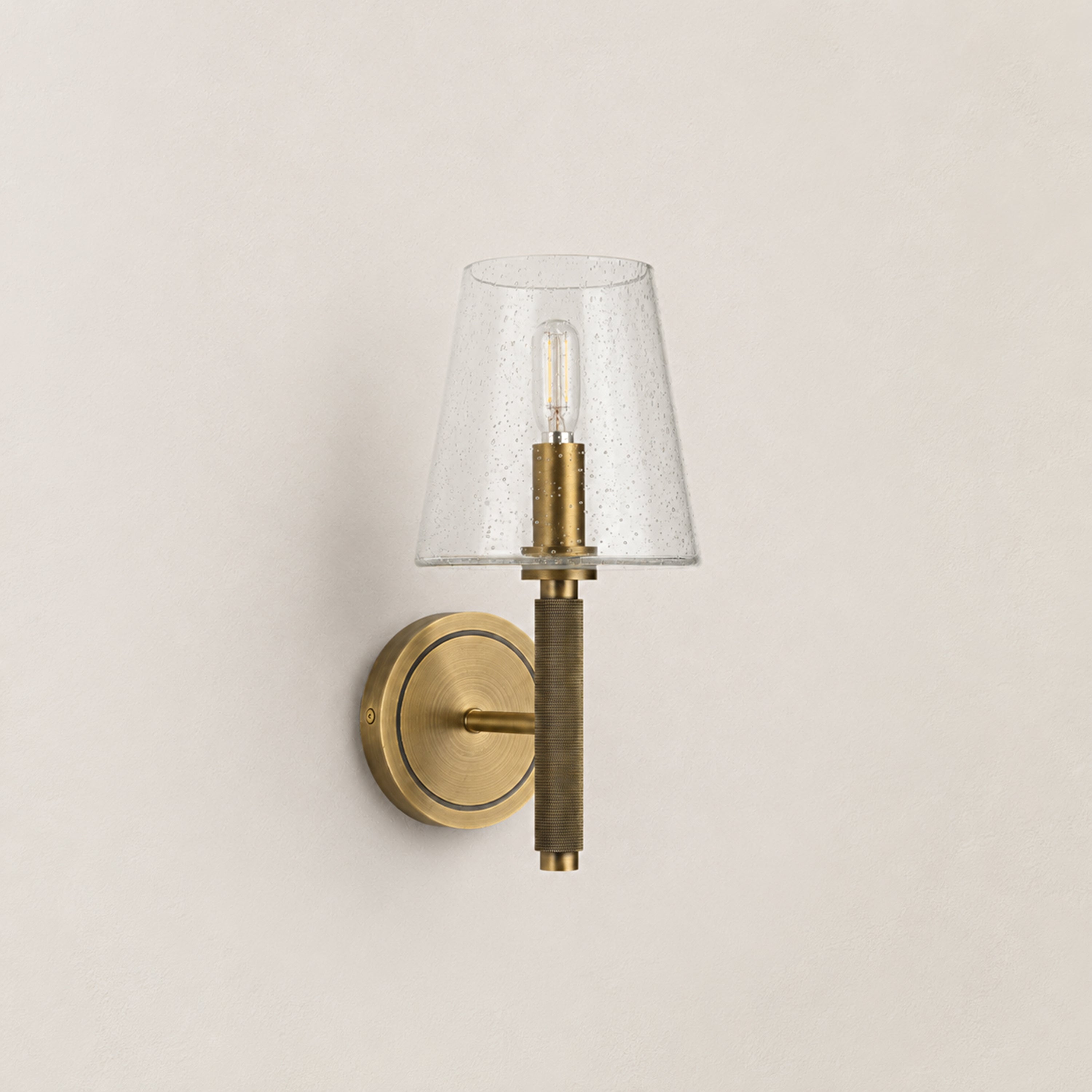 Evora Bubble Glass Wall Sconce