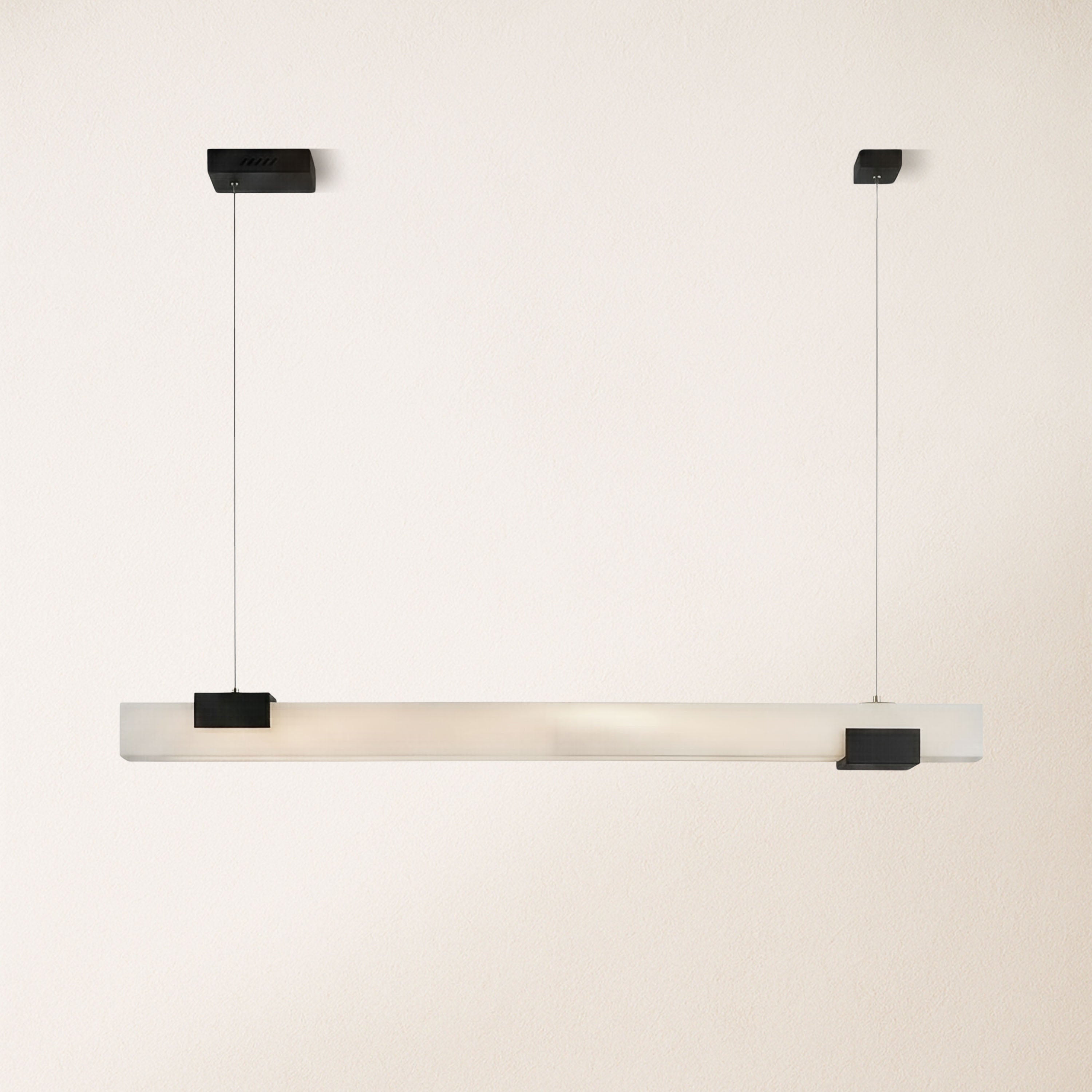 Caliora Alabaster Linear Chandelier