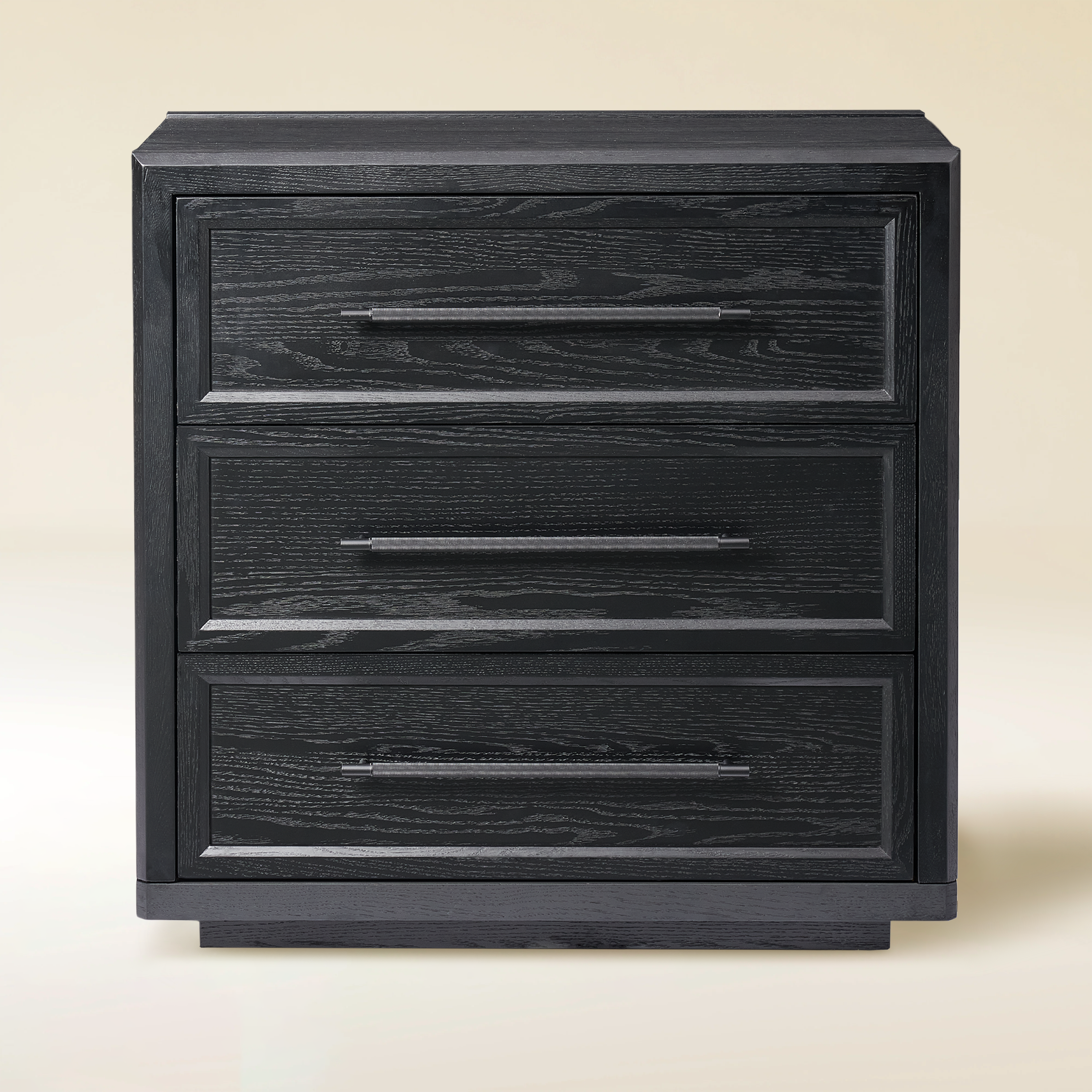 Alvar 32″ Oak 3-Drawer Chest