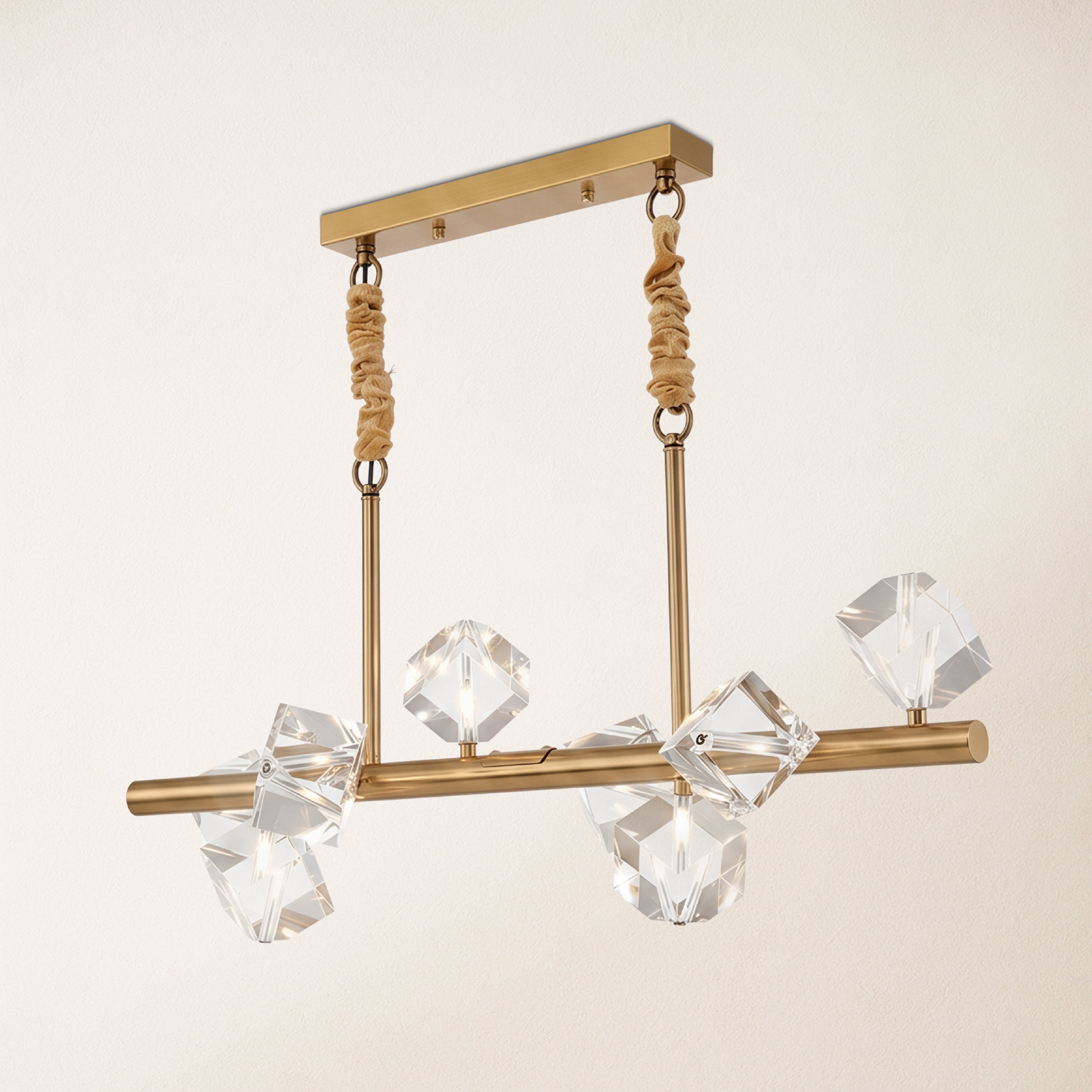 Stravon Radiant Structure Crystal Linear Chandelier