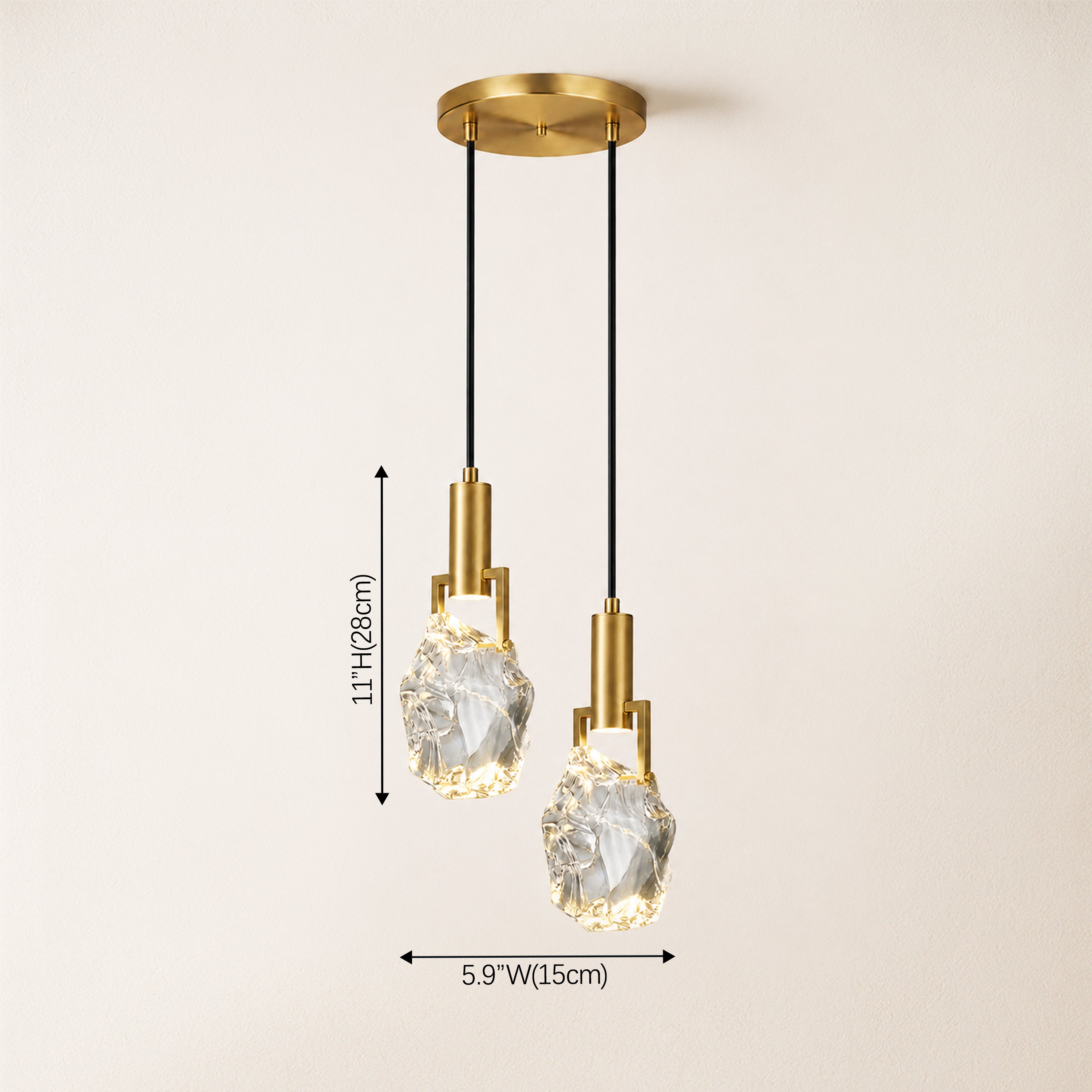 Cryselia Crystal Pendant 6 Styles