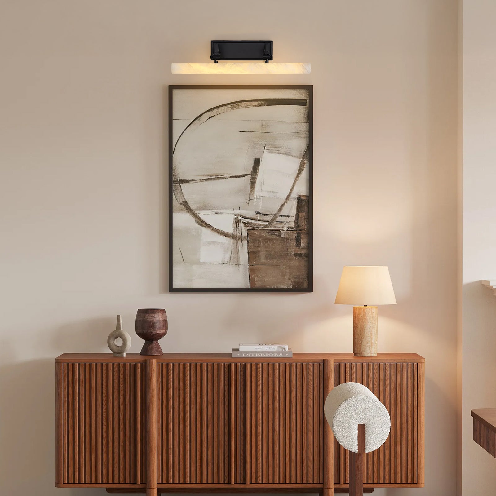 Nimbus Alabaster Picture Light 50cm