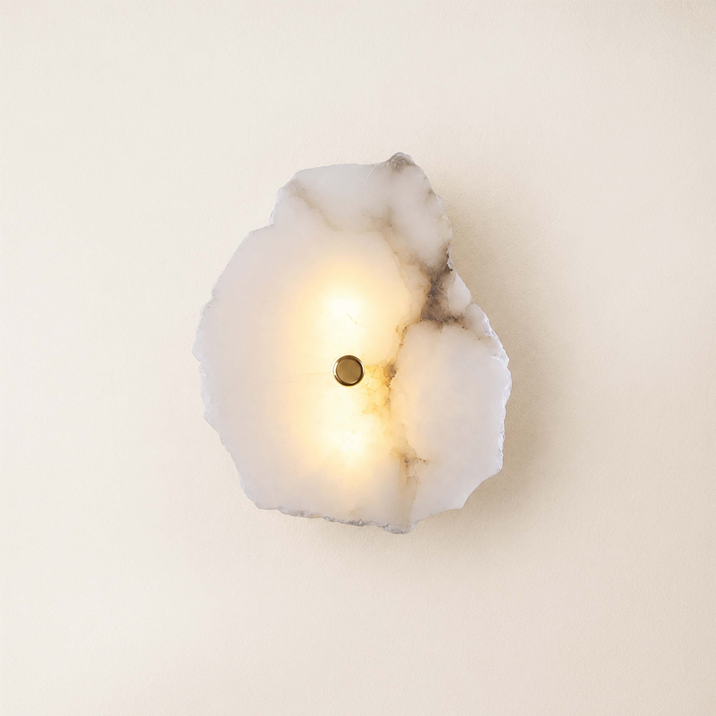 Arscelia Alabaster Linear Wall Sconce