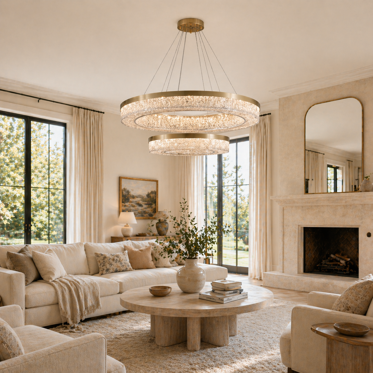 Planituri Crystal Round Chandelier