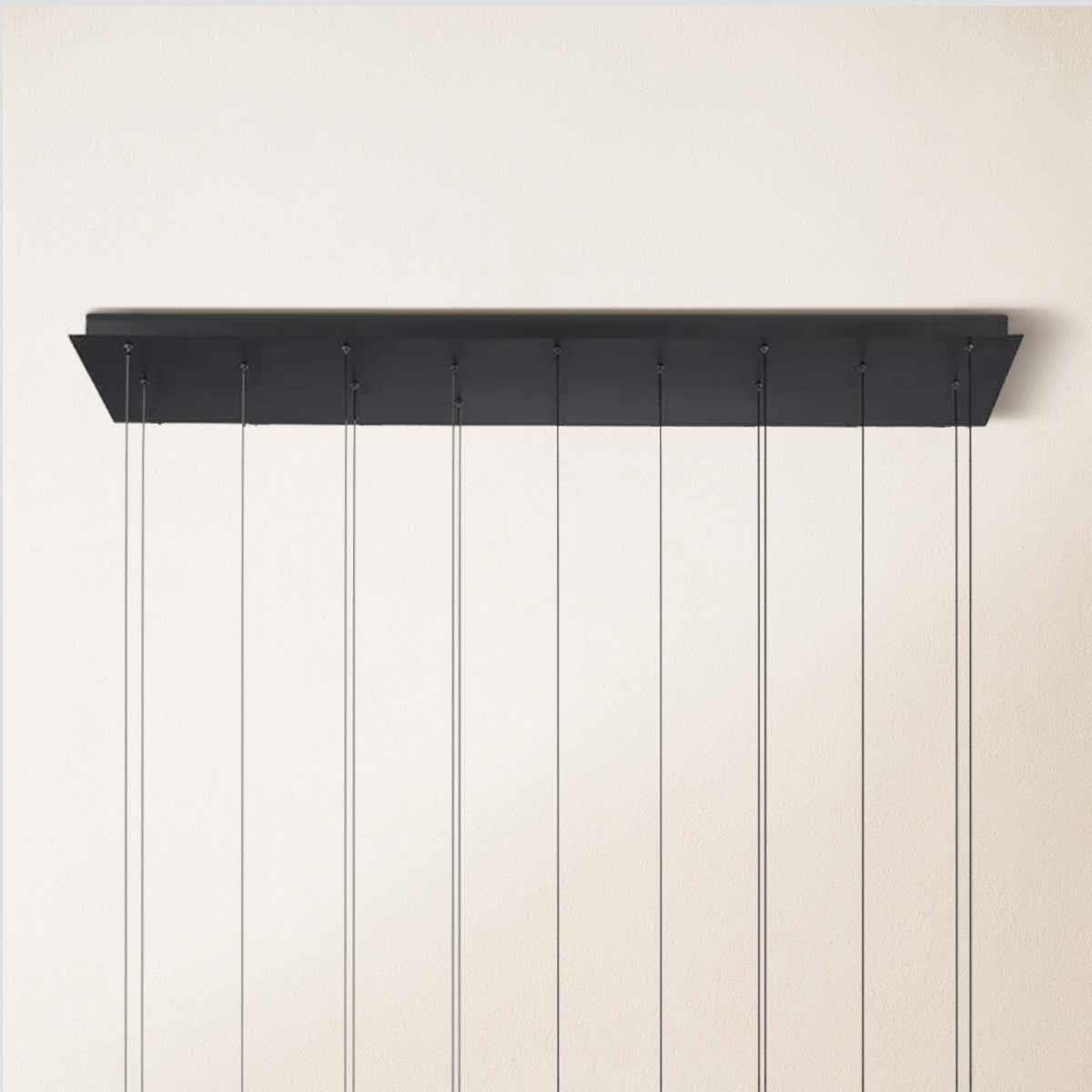 Anthropology Rectangle Crystal Pendant 102cm W