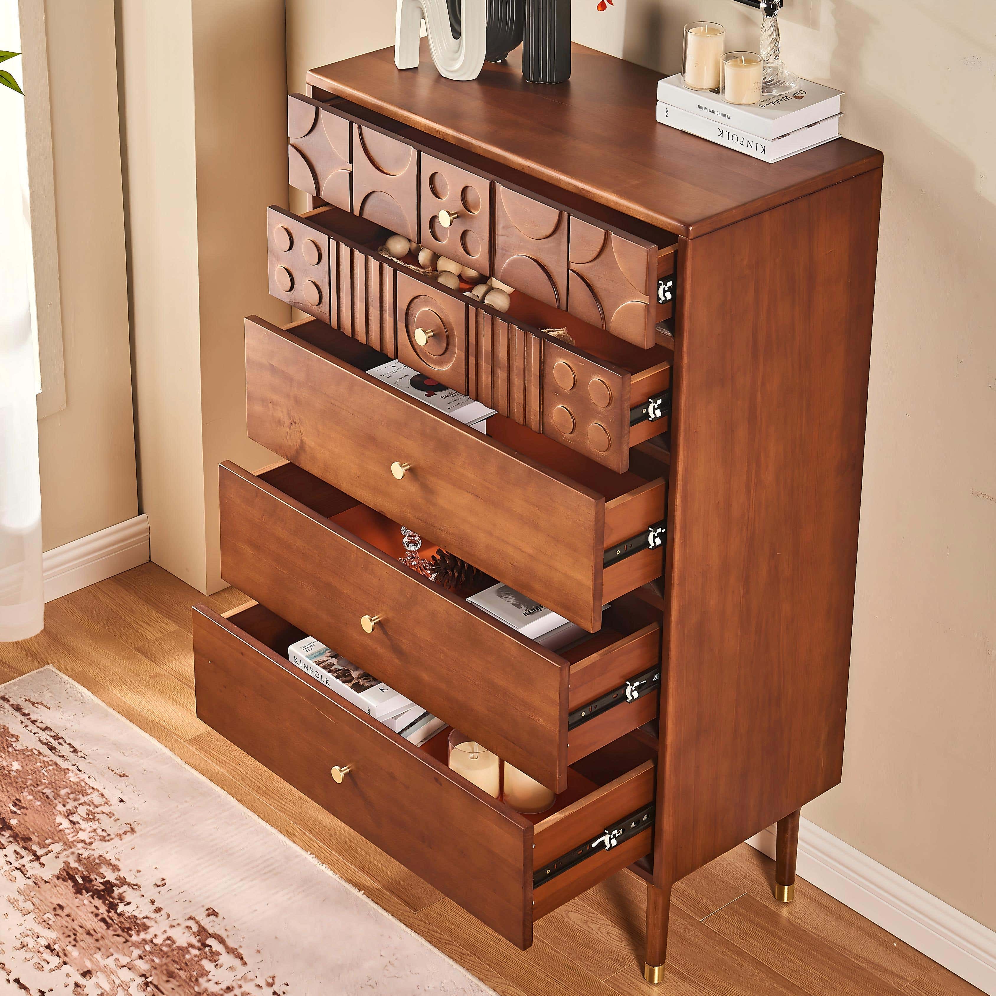 Rive Gauche Poplar Solidwood Drawer 31"W