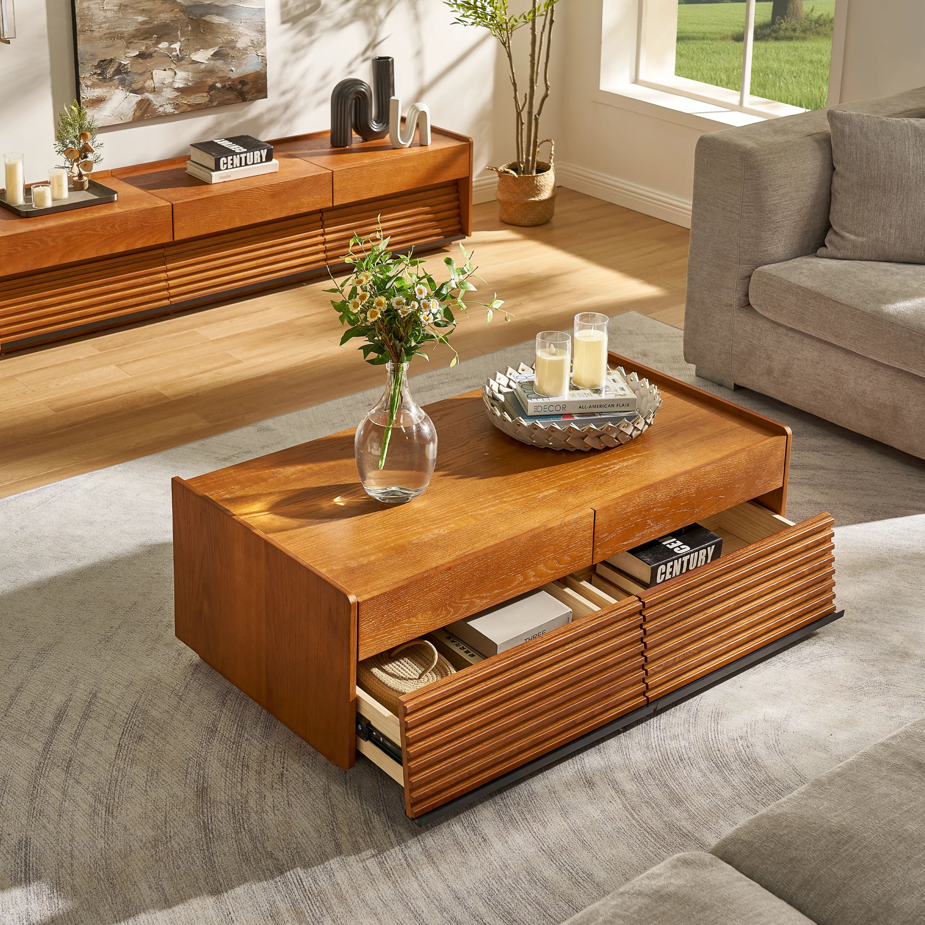 Devon Oak Coffee Table 120cm W