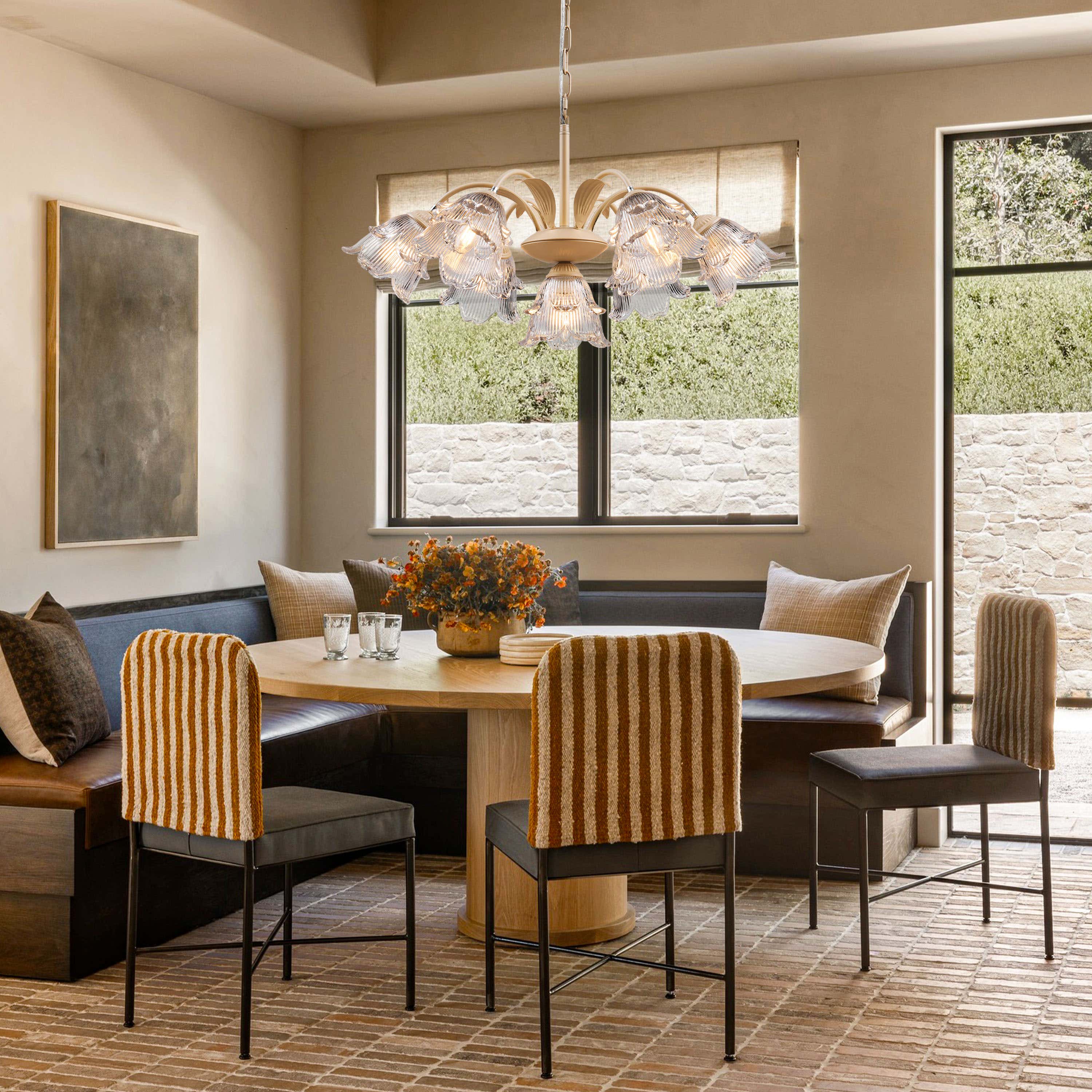 GlowMuse Crystal Round Chandelier 68cm D