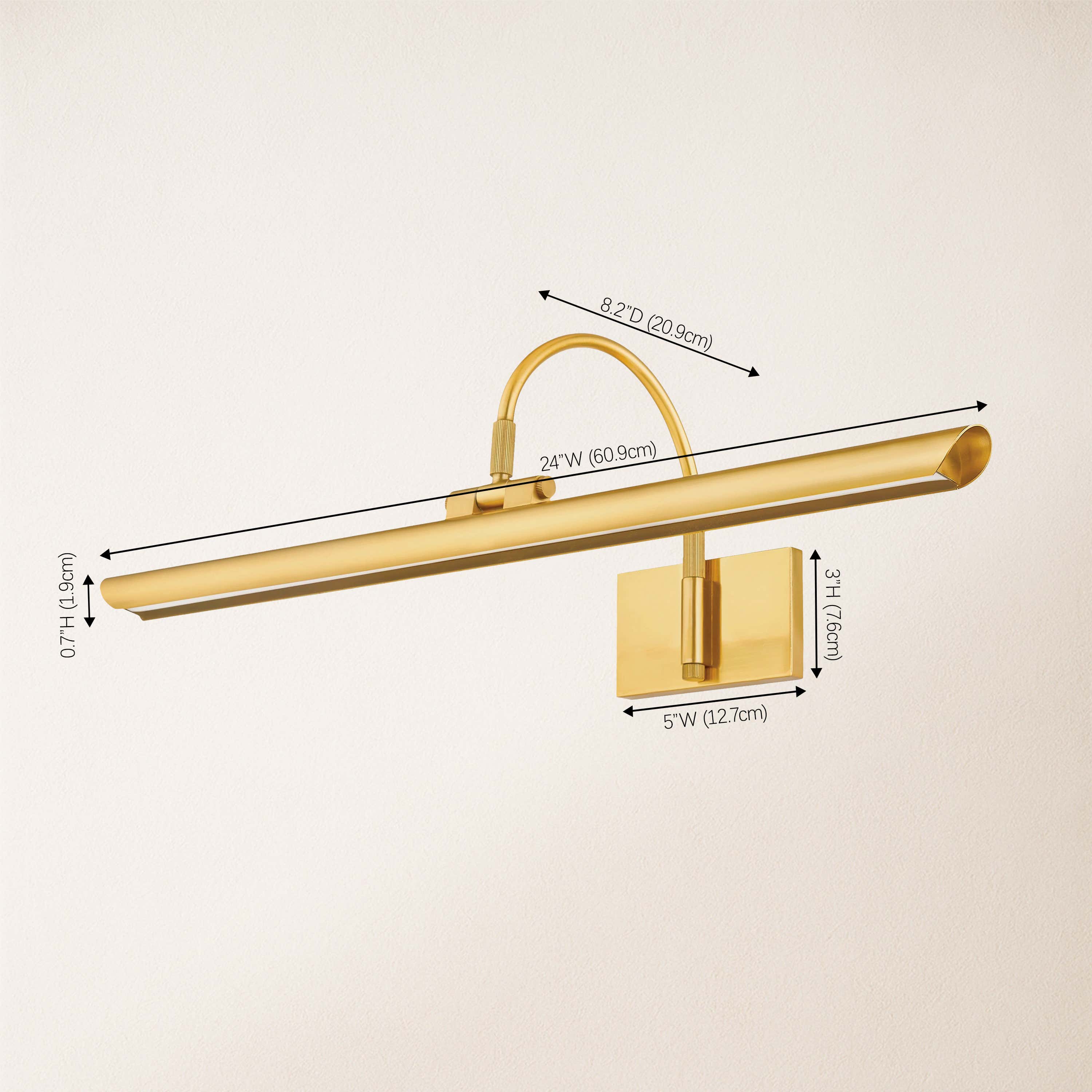 Aiden Large LED Picture Light 61cm W