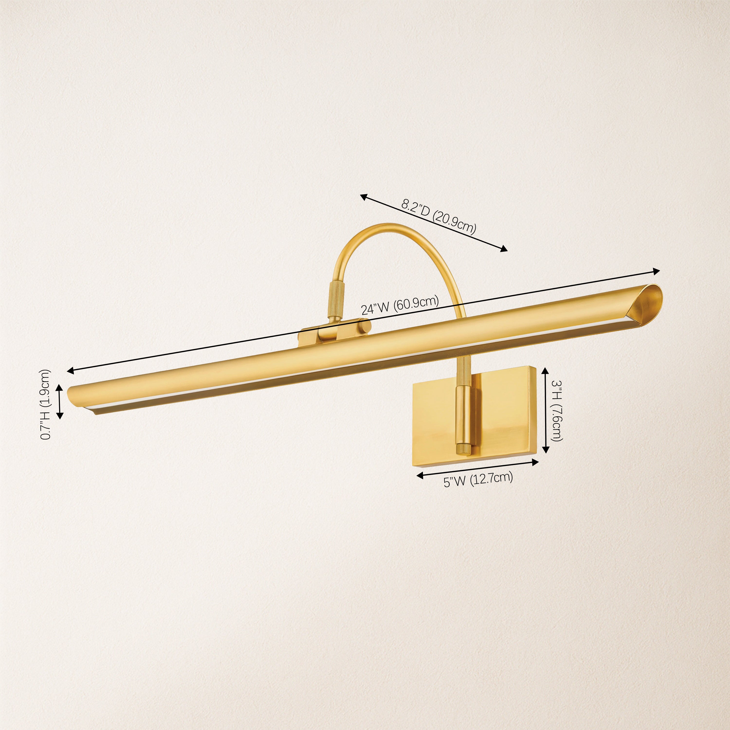 Aiden Large LED Picture Light 61cm W