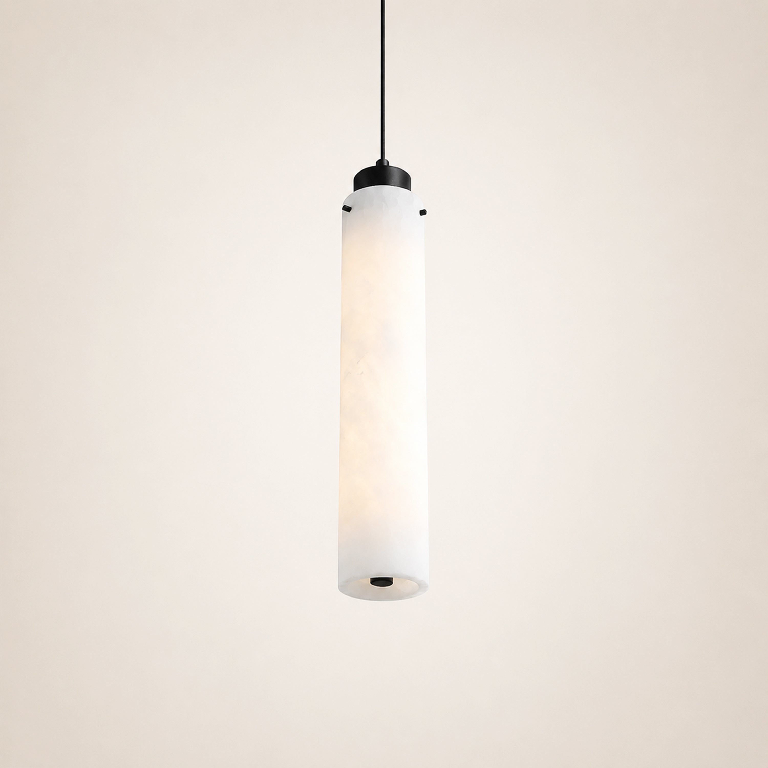 Simple Alabaster Pendant Lamp