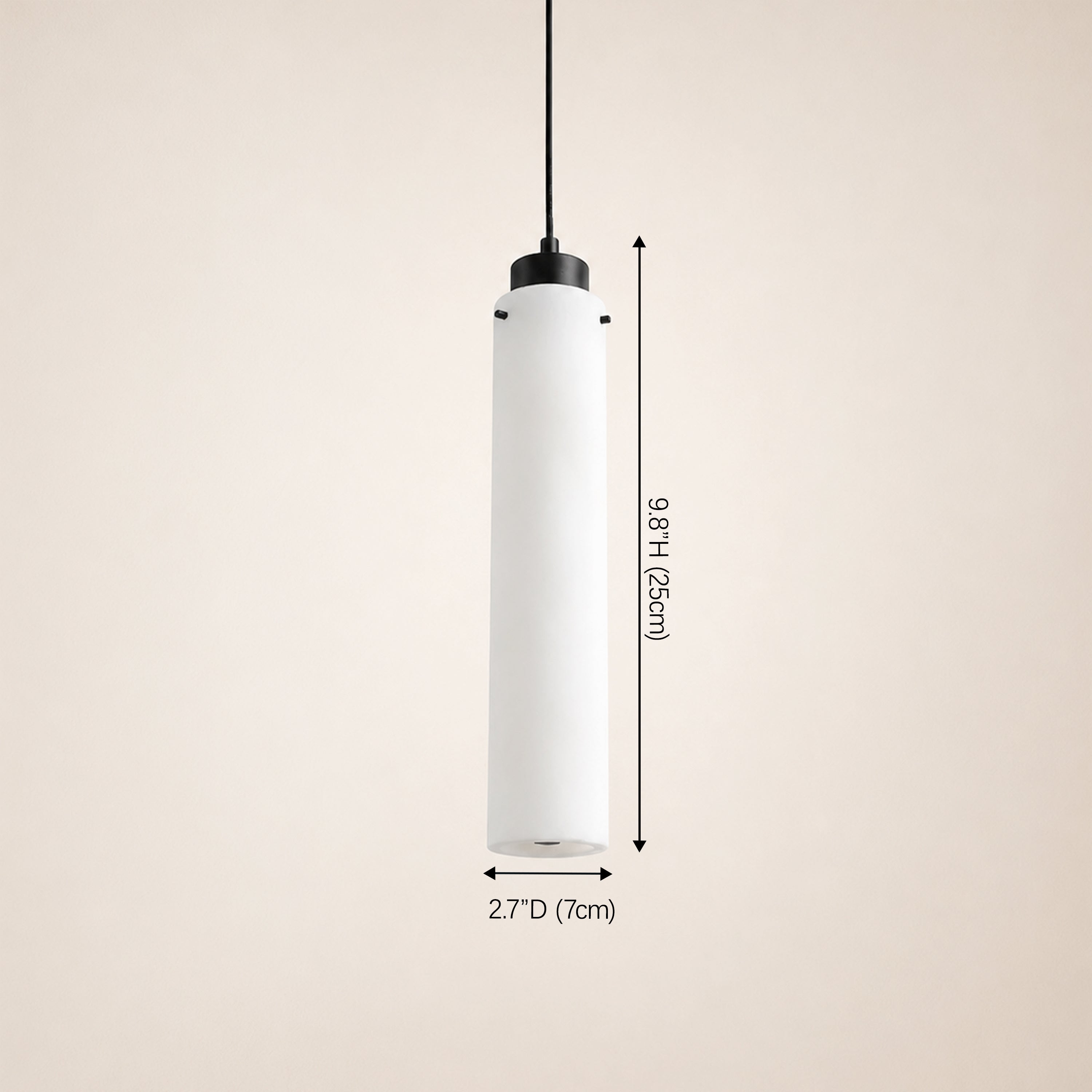Simple Alabaster Pendant Lamp