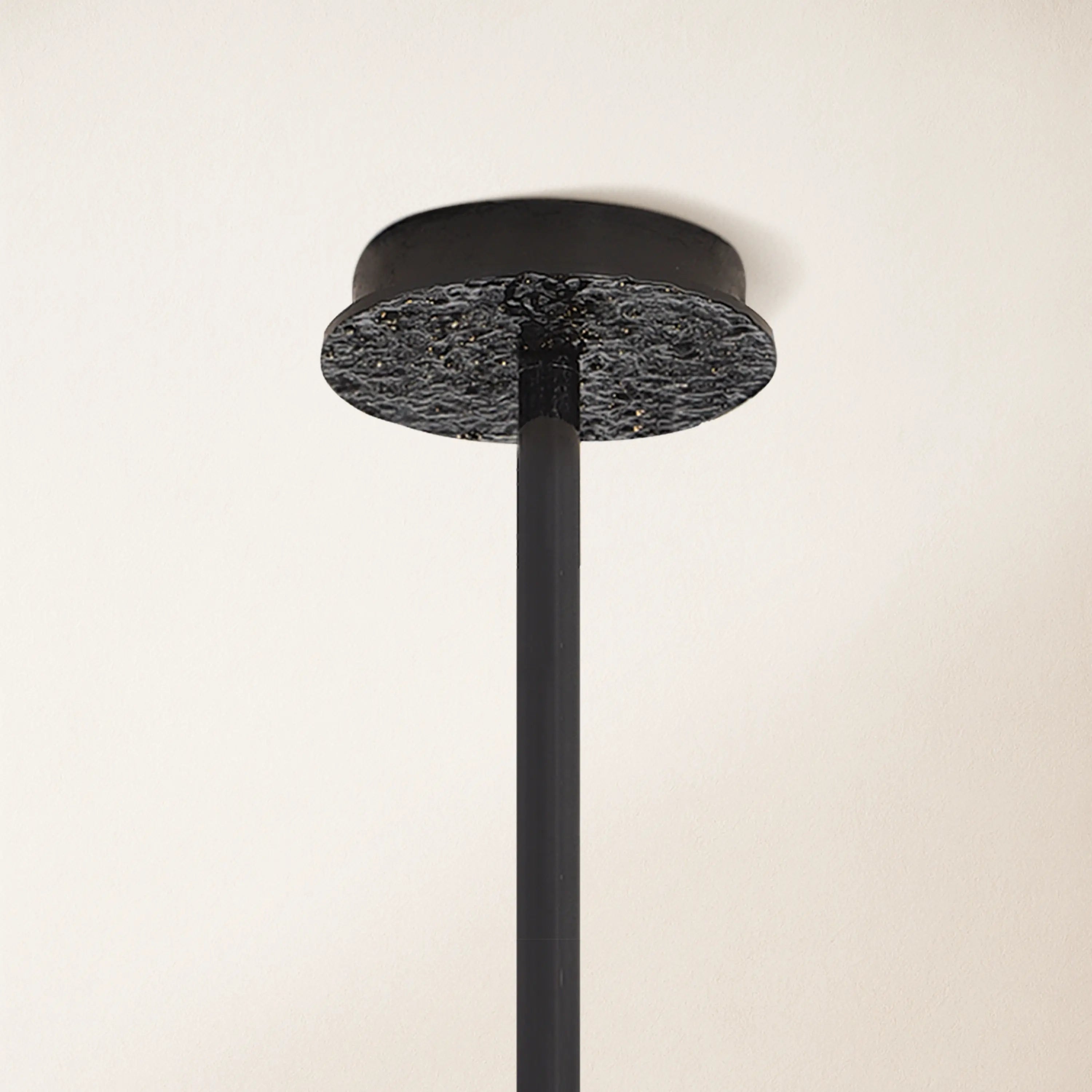 Elara Black Tree Branch Semi Flush Mount Chandelier 65cm