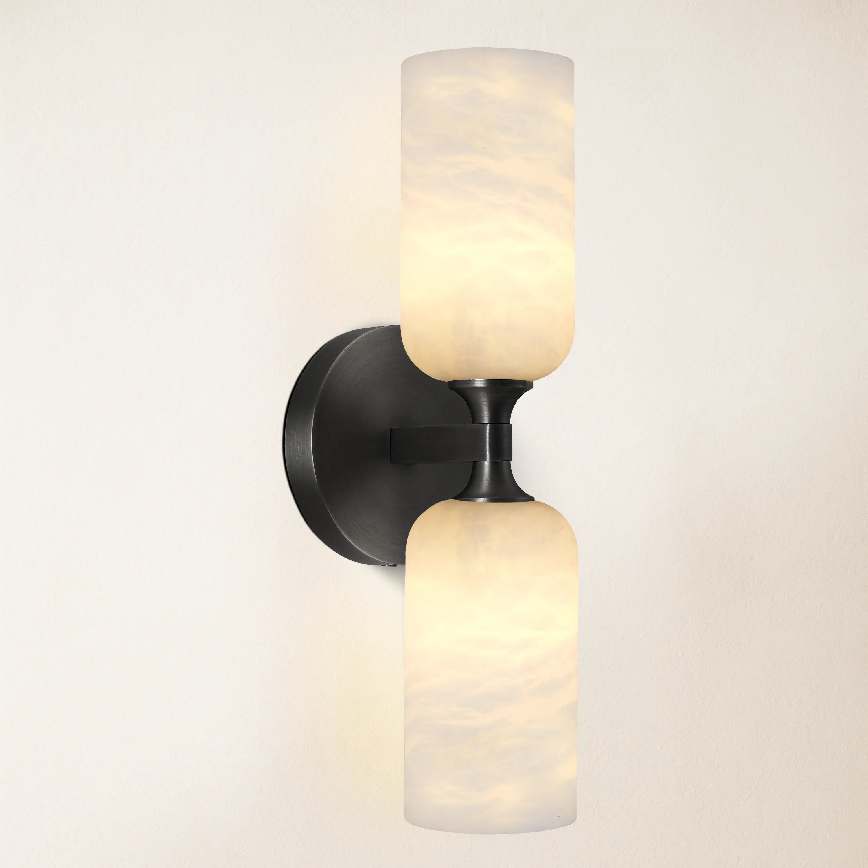 Axis Alabaster Wall Sconce 14"H