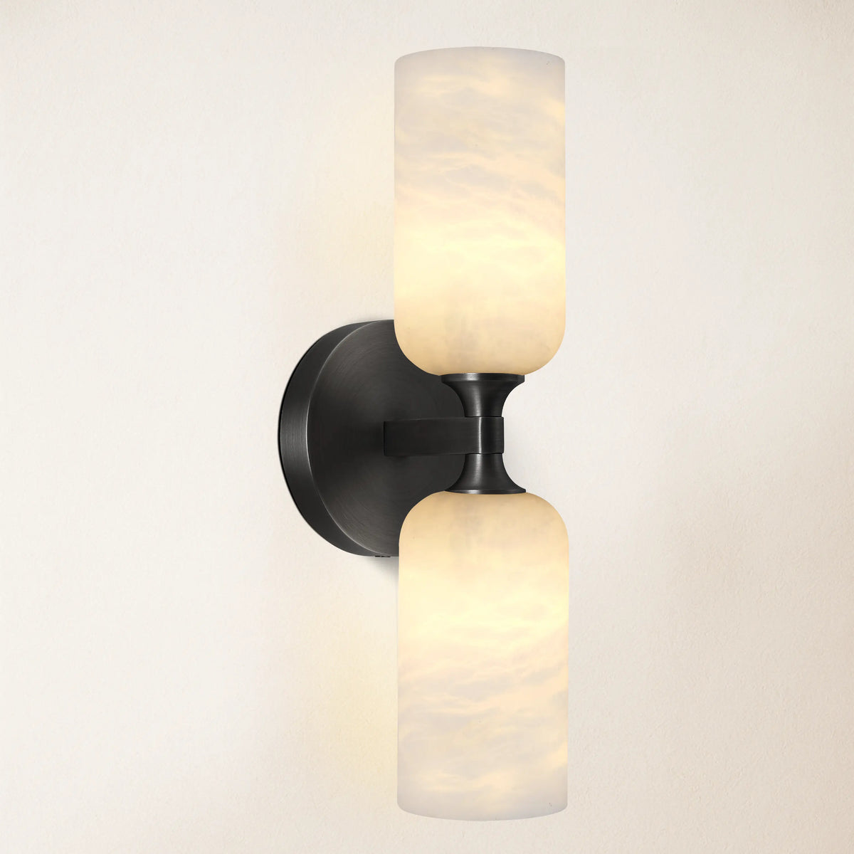 Axis Alabaster Wall Sconce 14"H