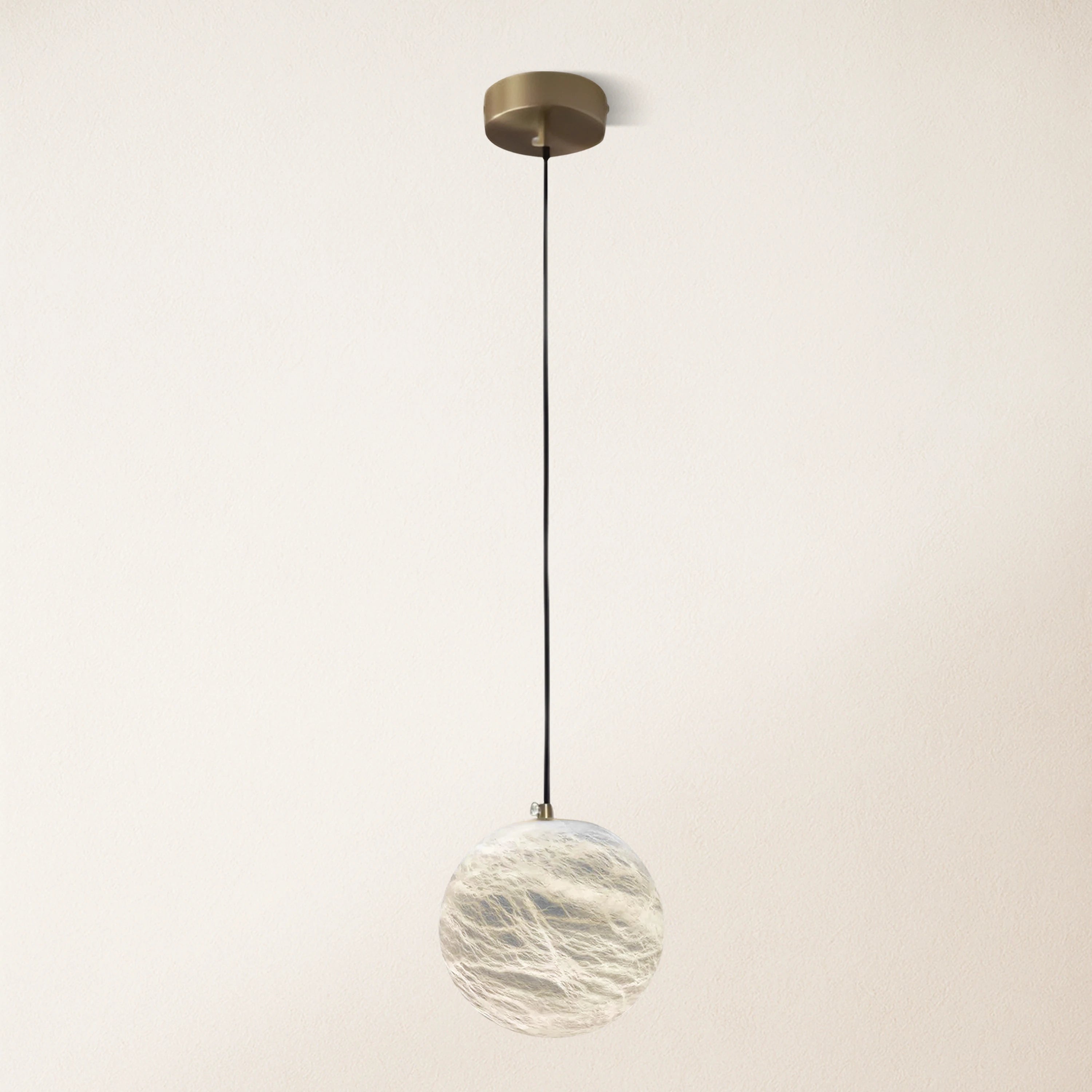 Nami Alabaster Global Ball Pendant Light 15cm D