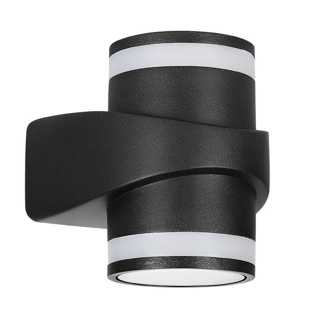 Aegisgleam Round Up Down Outdoor Wall Light