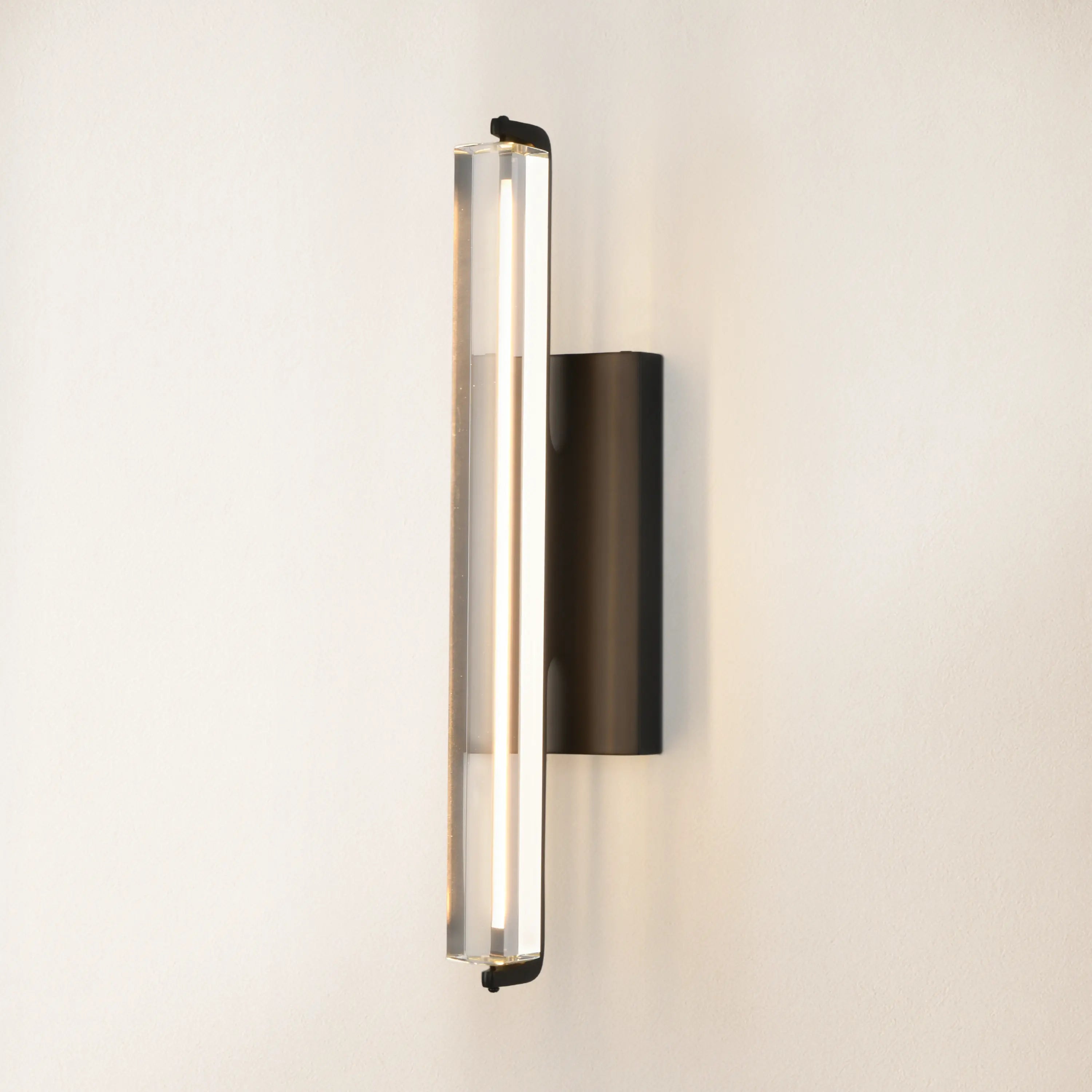 Clara Glow Crystal Single Wall Sconce 48cm