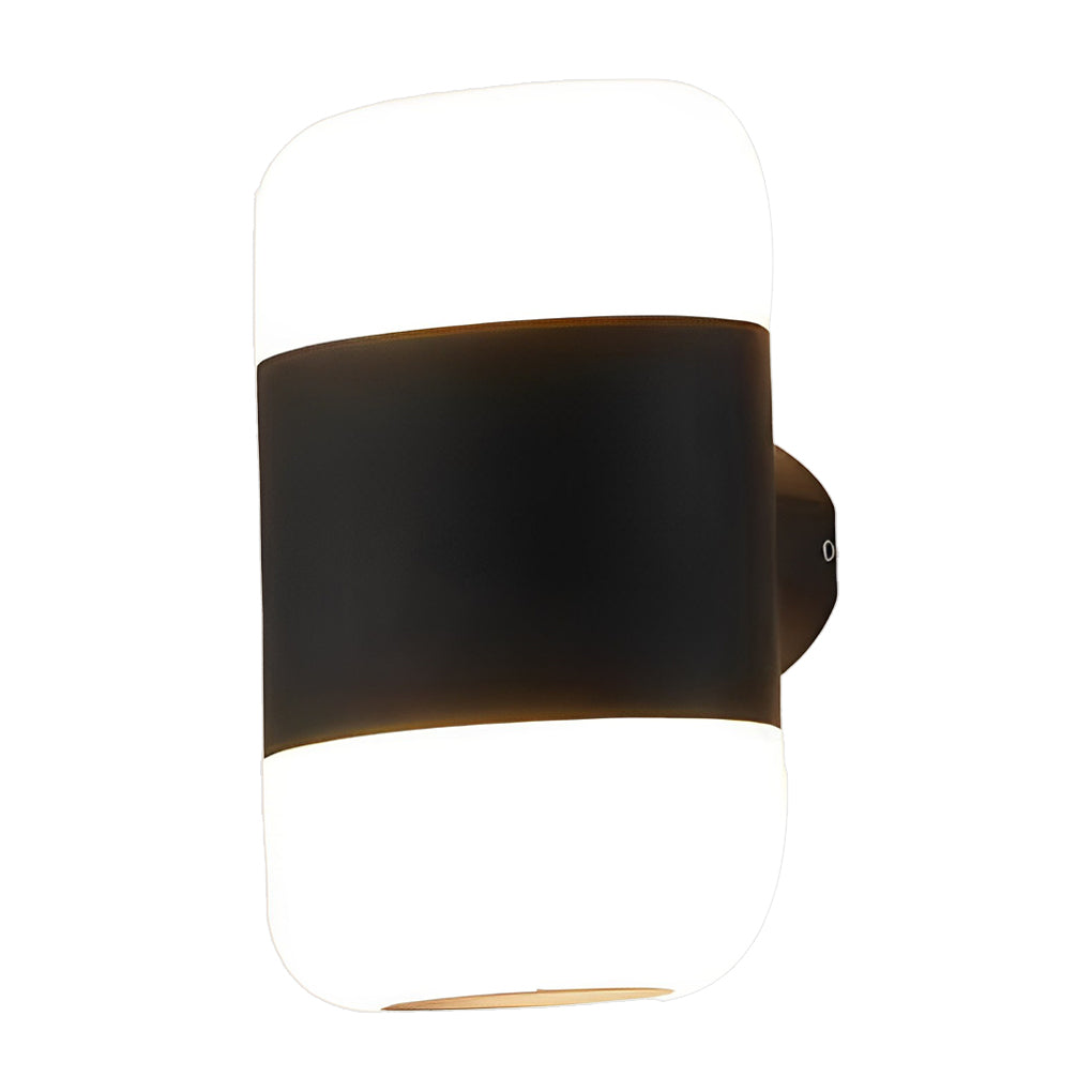 Vallumina Round Outdoor Up Down Wall Light