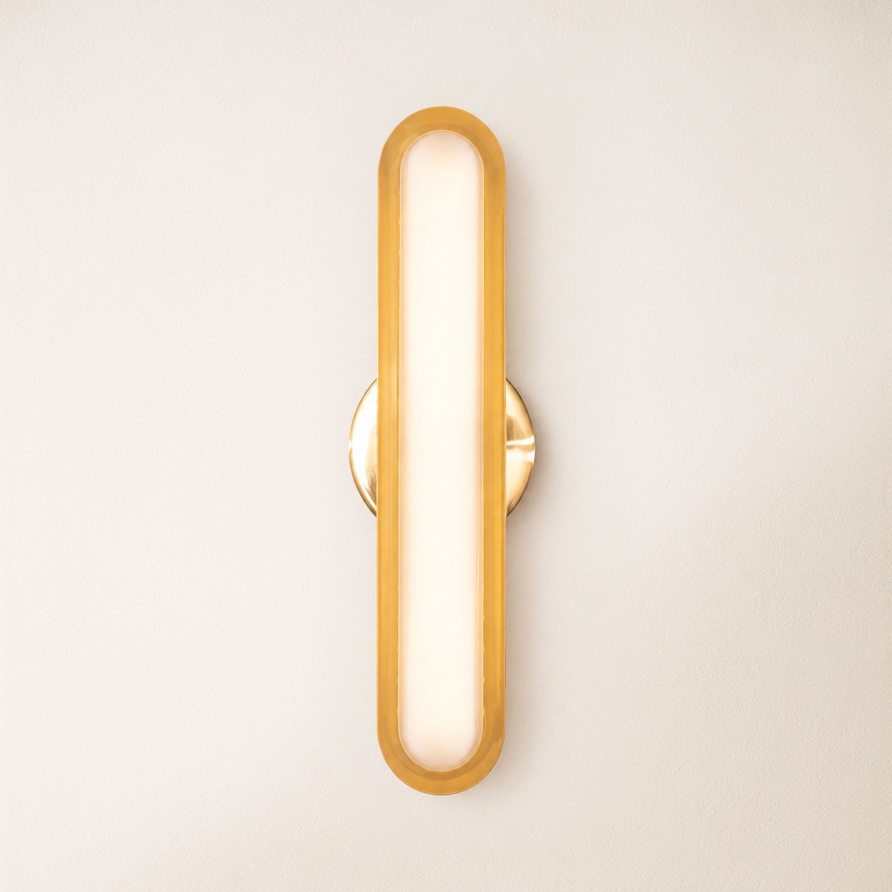 Ovida Glass Oval Wall Sconce