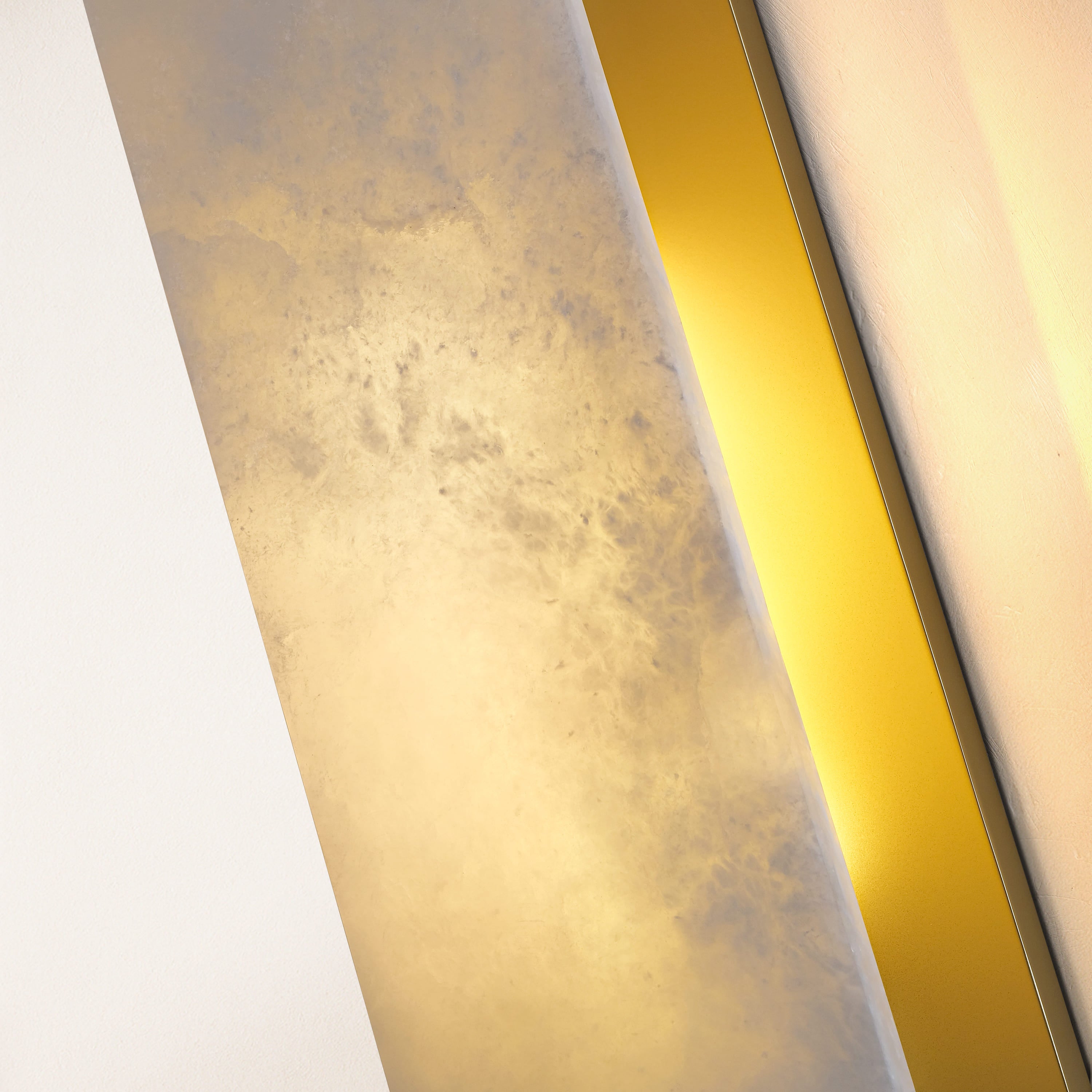 Lunara Alabaster Wall Sconce 16"H